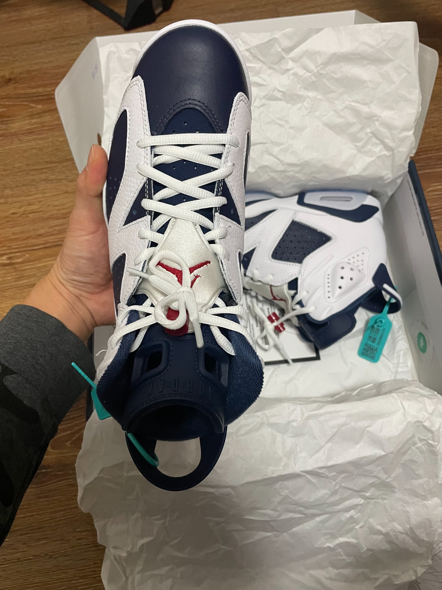 custom review-Air Jordan 6 Retro 'Olympic'