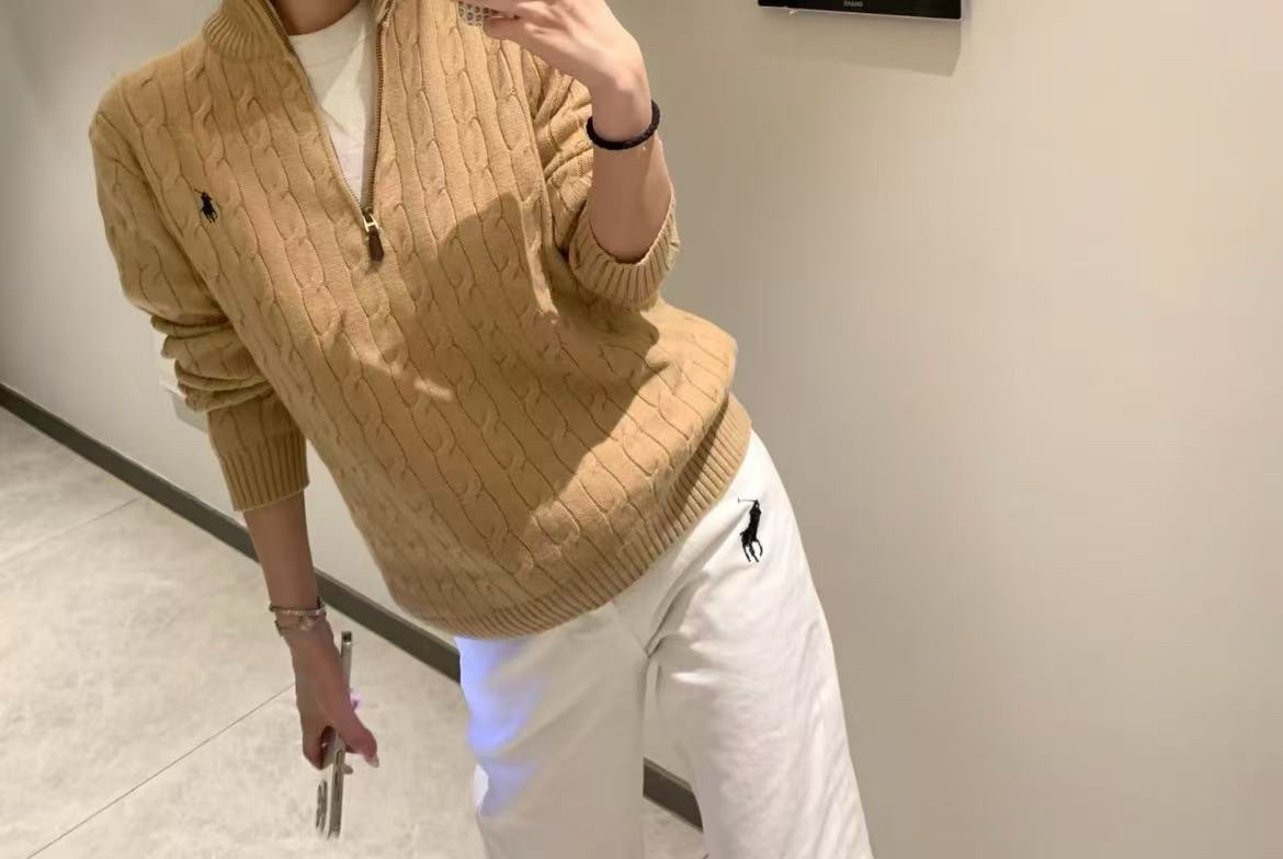 custom review-Polo Ralph Lauren FW22 Кашемировый свитер мужской