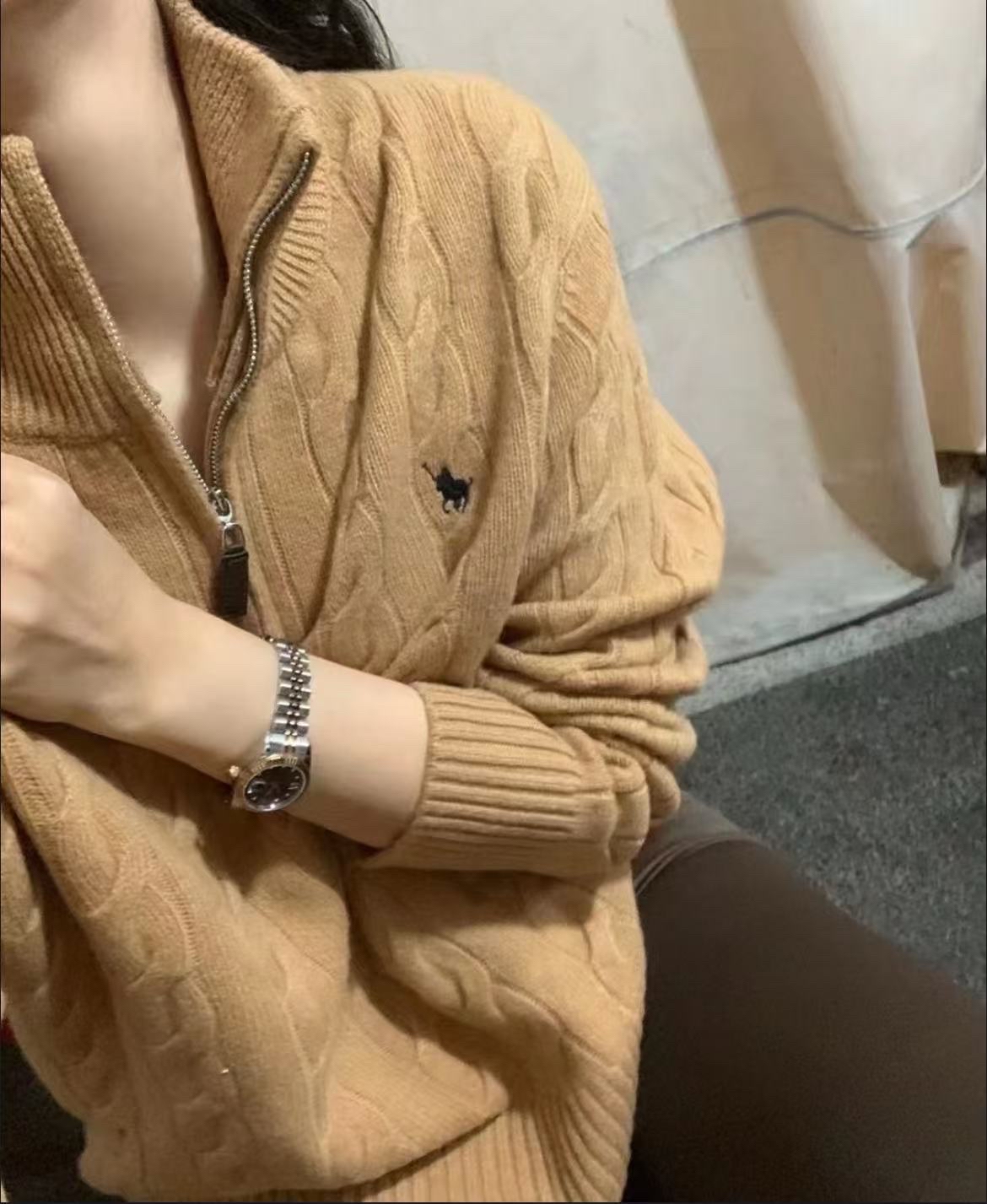 custom review-Polo Ralph Lauren FW22 Кашемировый свитер мужской