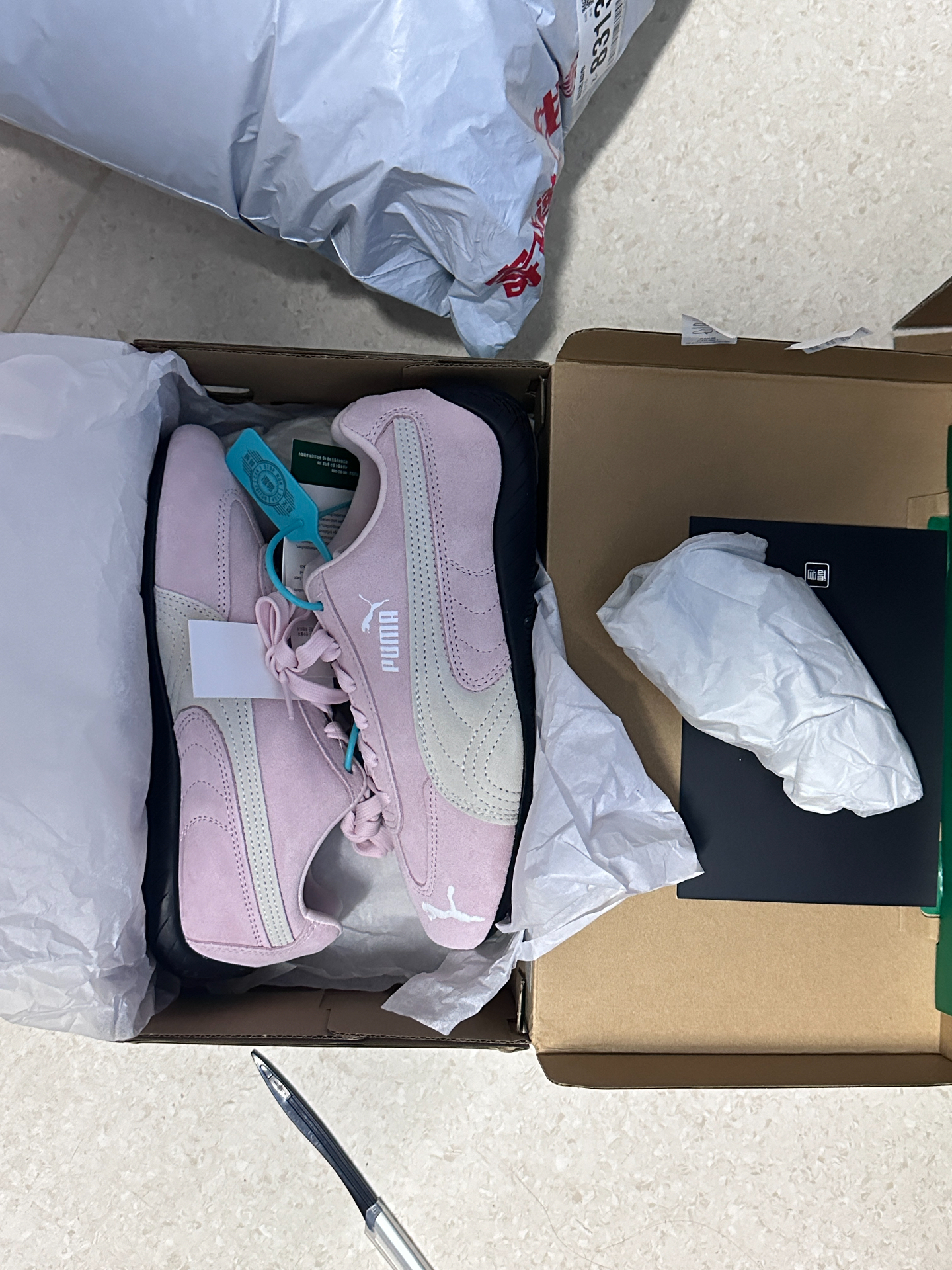 custom review-PUMA Speedcat Collection Низкий Топ Повседневная Обувь Унисекс Мousse Розовый