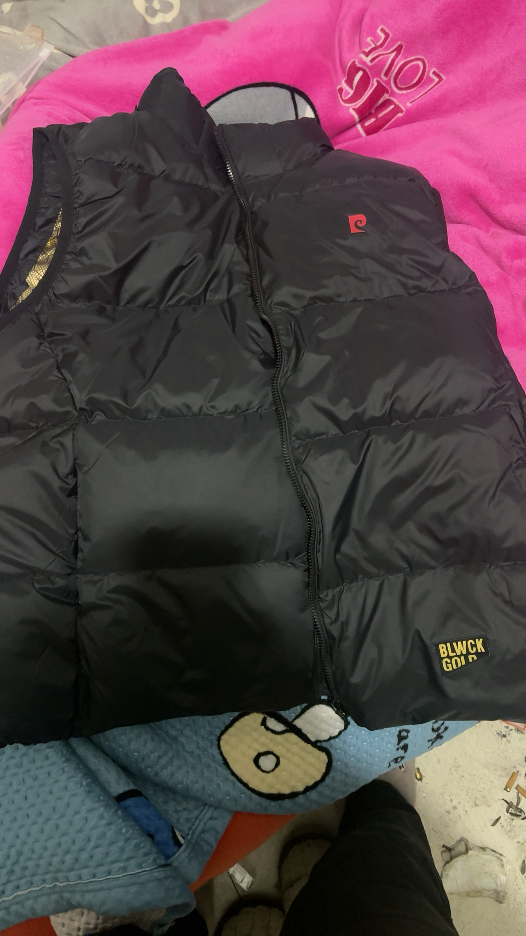 custom review-PIERRE CARDIN Черные Унисекс Жилеты