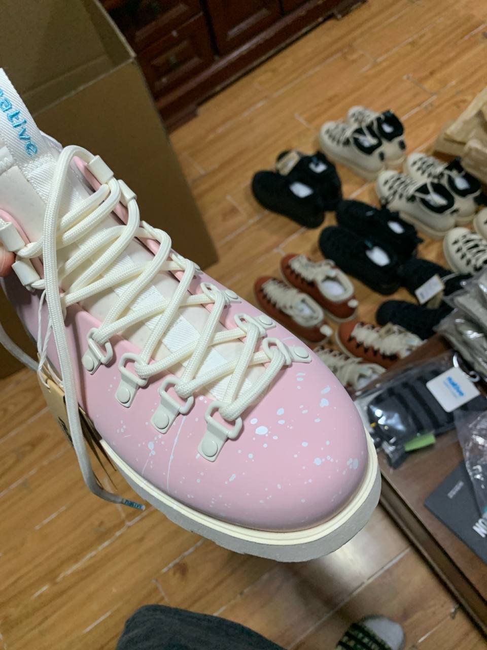 custom review-Native Shoes Fitzsimmons Короткий Аутдор Женские Розовый