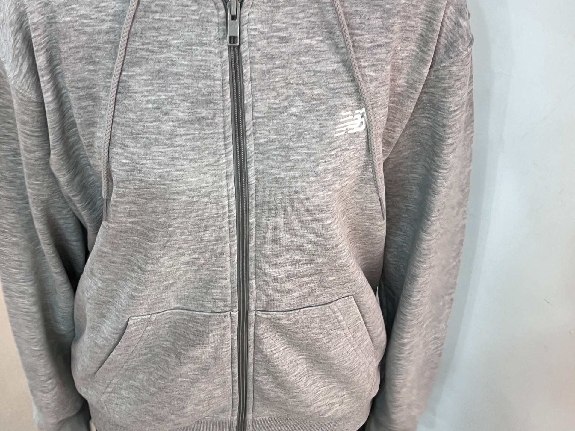 custom review-New Balance 1906 Sport Essentials Логотип French Terry Full Zip Толстовка Мужской Серый