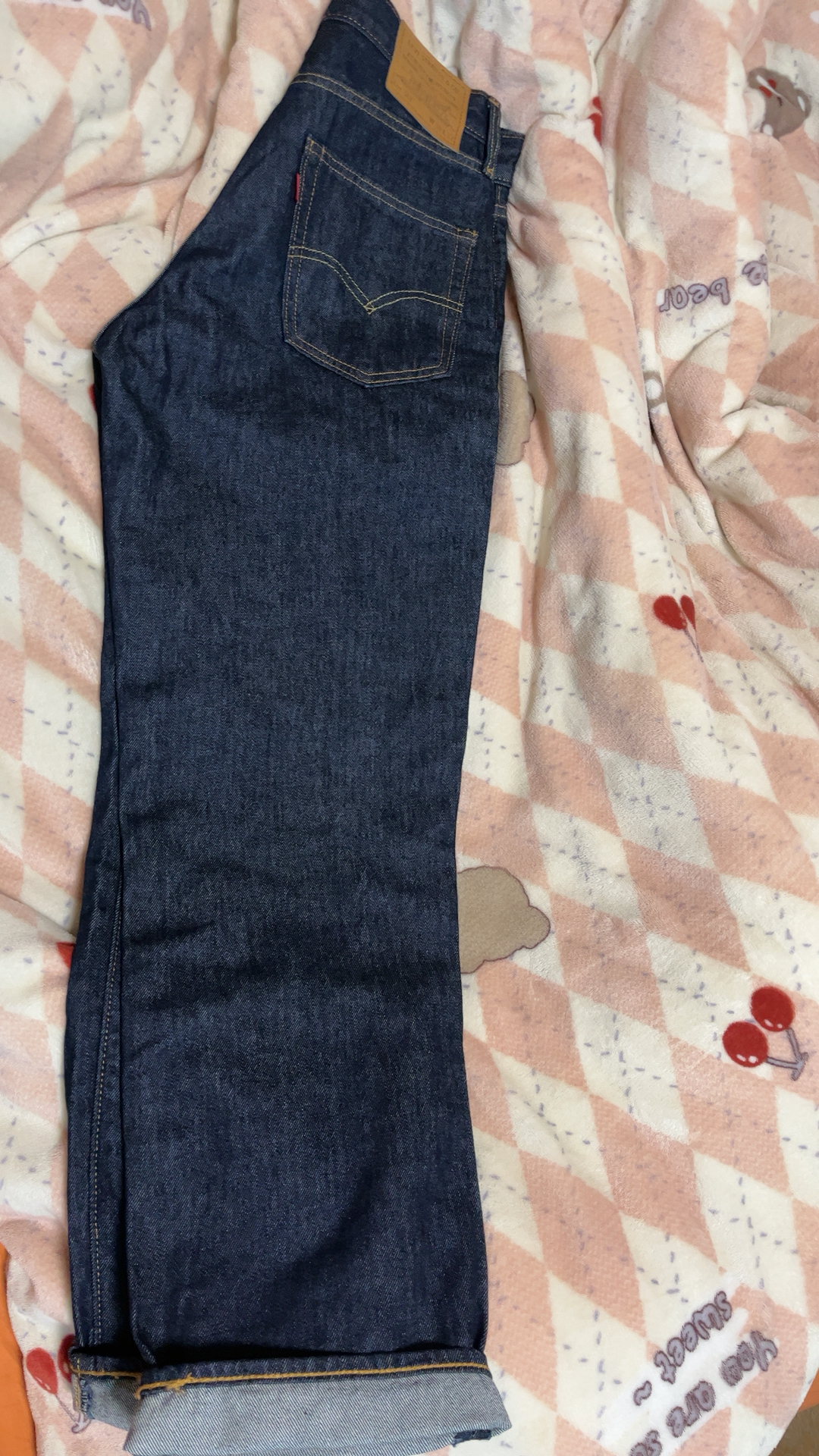 custom review-Levis Темный Индиго Мужские Джинсы