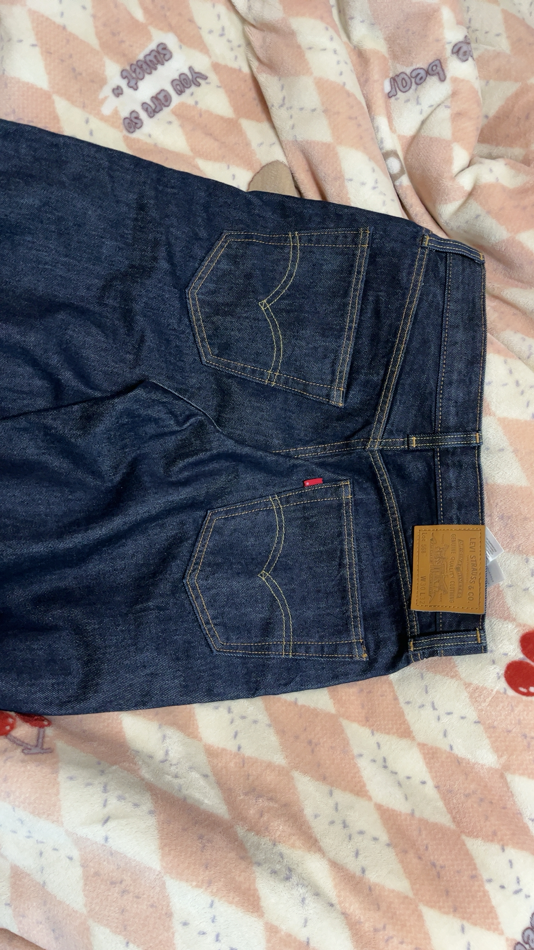 custom review-Levis Темный Индиго Мужские Джинсы