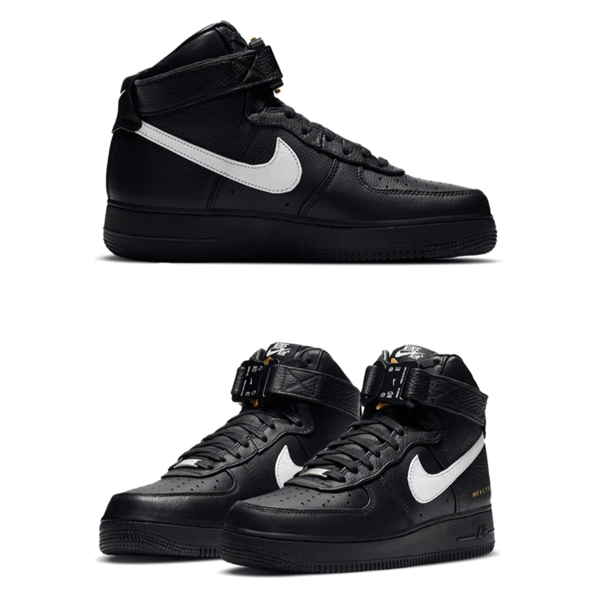 "连帽衫和1017 alyx 9sm x nike air force 1 high"黑色/白色"

这双