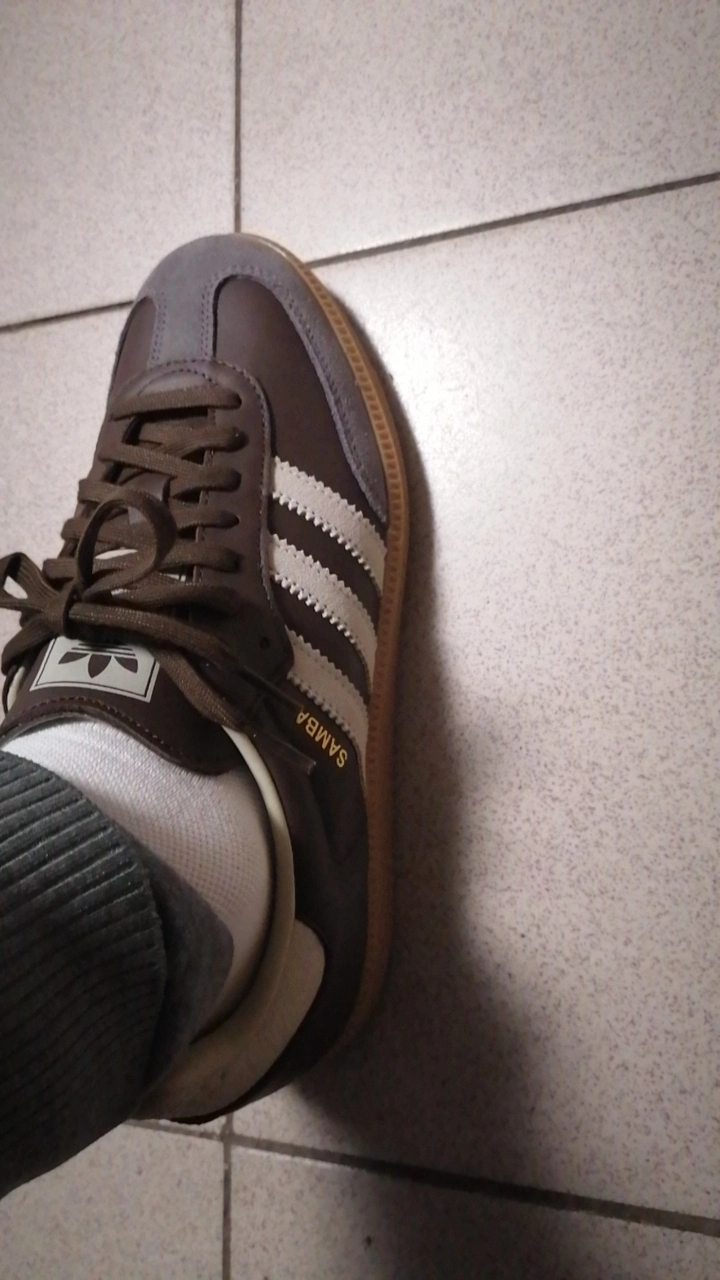 custom review-Adidas Originals SAMBA OG Устойчивые к истиранию низкие скейтборд-кроссовки унисекс коричневые