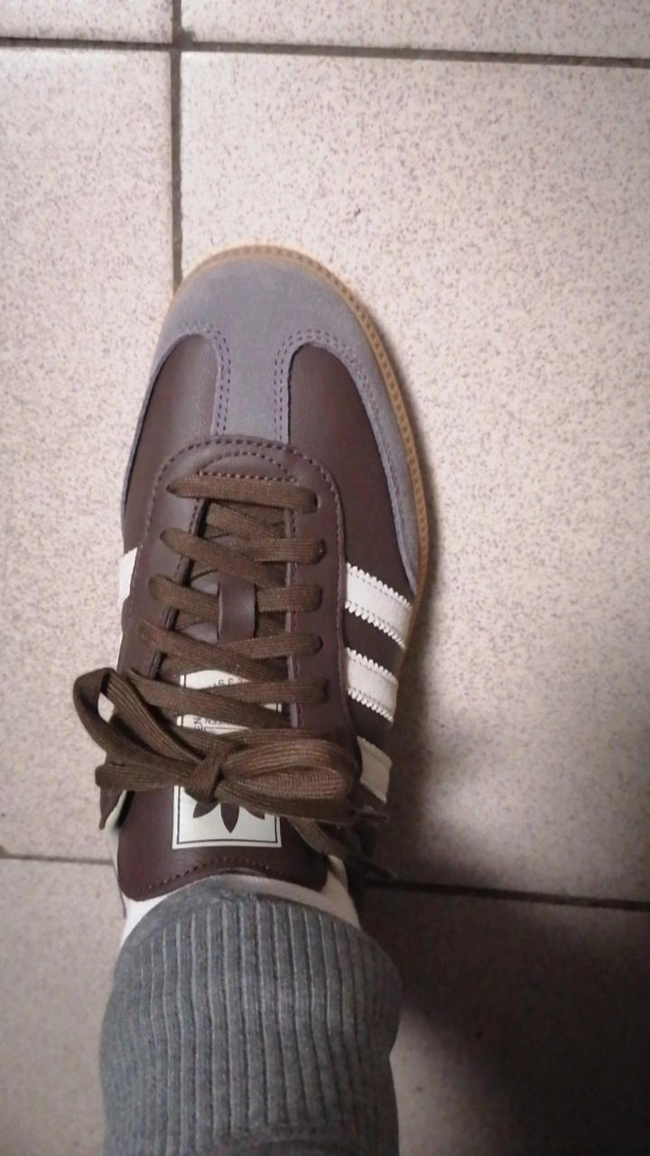 custom review-Adidas Originals SAMBA OG Устойчивые к истиранию низкие скейтборд-кроссовки унисекс коричневые