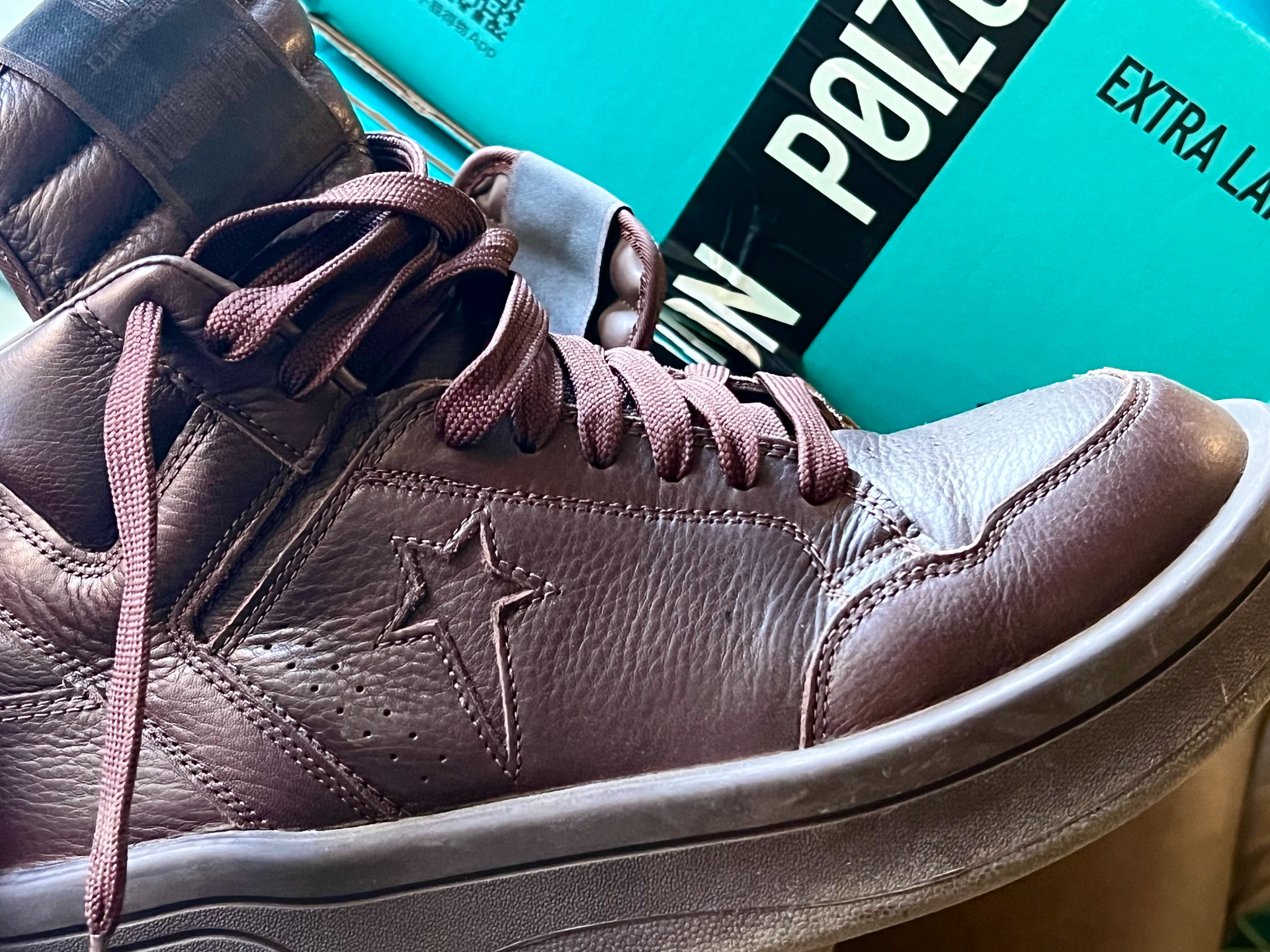 custom review-Rick Owens DRKSHDW x Converse TURBOWPN High Top Винтажные баскетбольные кроссовки Унисекс Шоколад