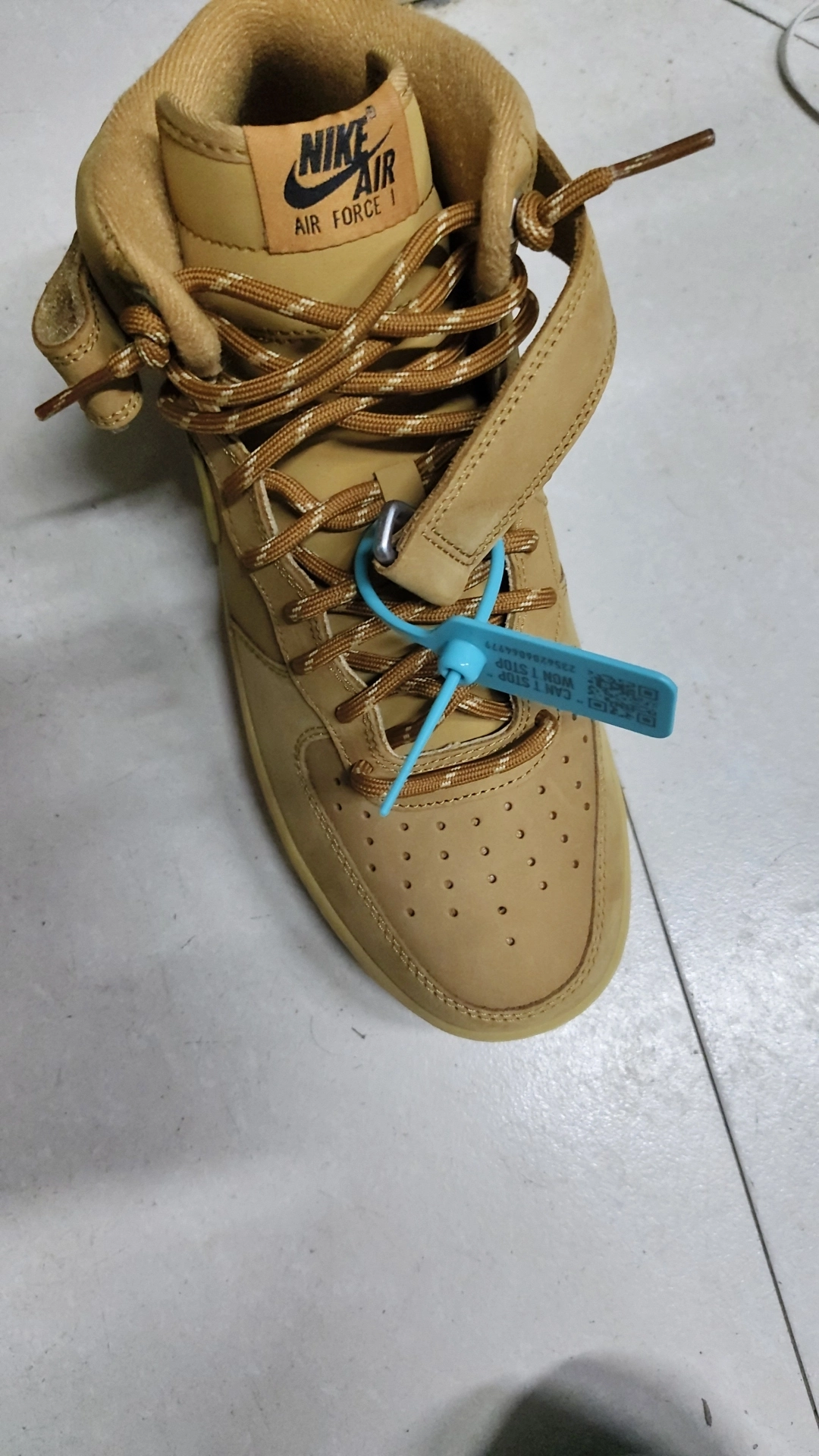 custom review-Nike Air Force 1 Mid '07 Flax