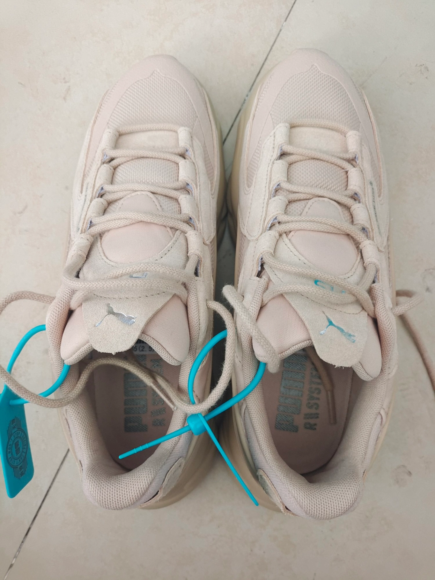 custom review-PUMA RS Connect MONO Амортизация Устойчивый к истиранию Дышащий MID Топ Кэжуал Унисекс Light Умбра