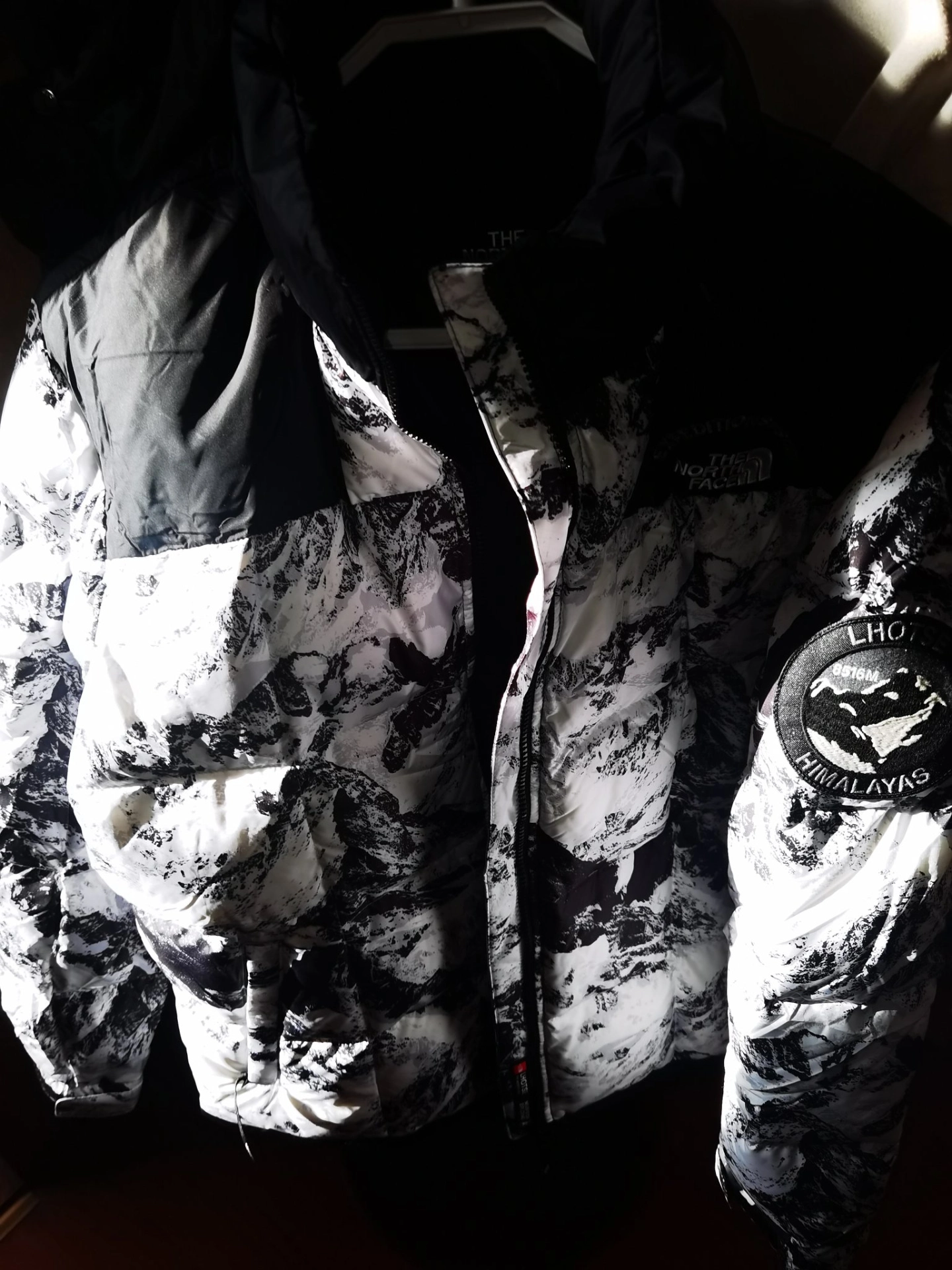 custom review-THE NORTH FACE Lhotse Пуховик Зимний Унисекс Снежная Гора Белый