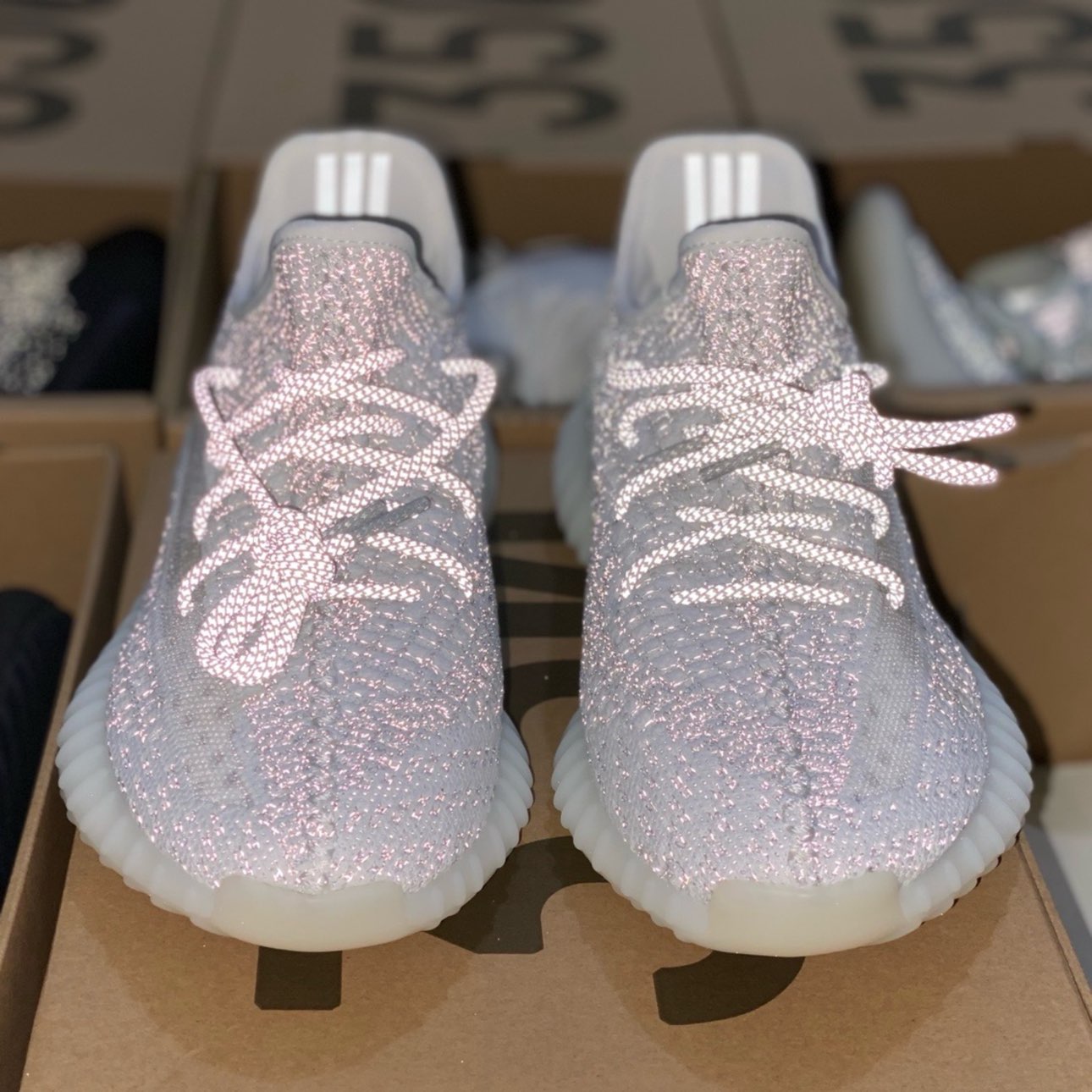 椰子350灰白满天星 #yeezy350二选一 #椰子350 #椰子yeezy #心动好鞋