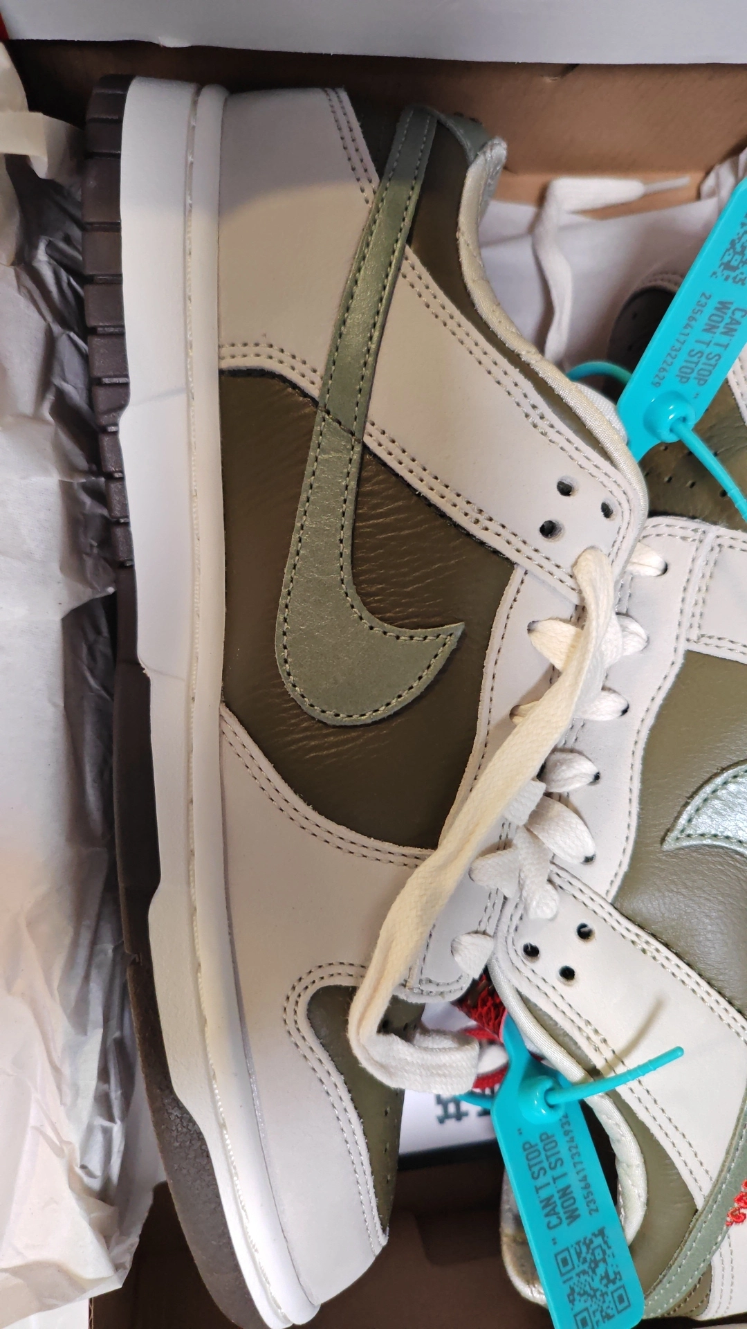 custom review-Nike Dunk Slip-on Устойчивый к истиранию Низкий Топ Скейтбординг Кроссовки Унисекс Белый Зеленый