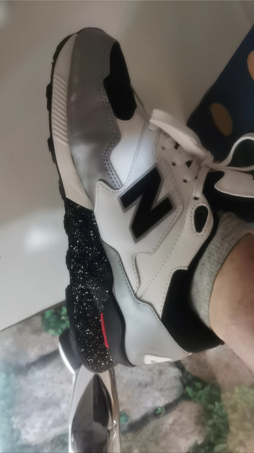 custom review-New Balance NB 878 Low Топ Повседневная обувь Унисекс Черный Белый Серый D Ширина