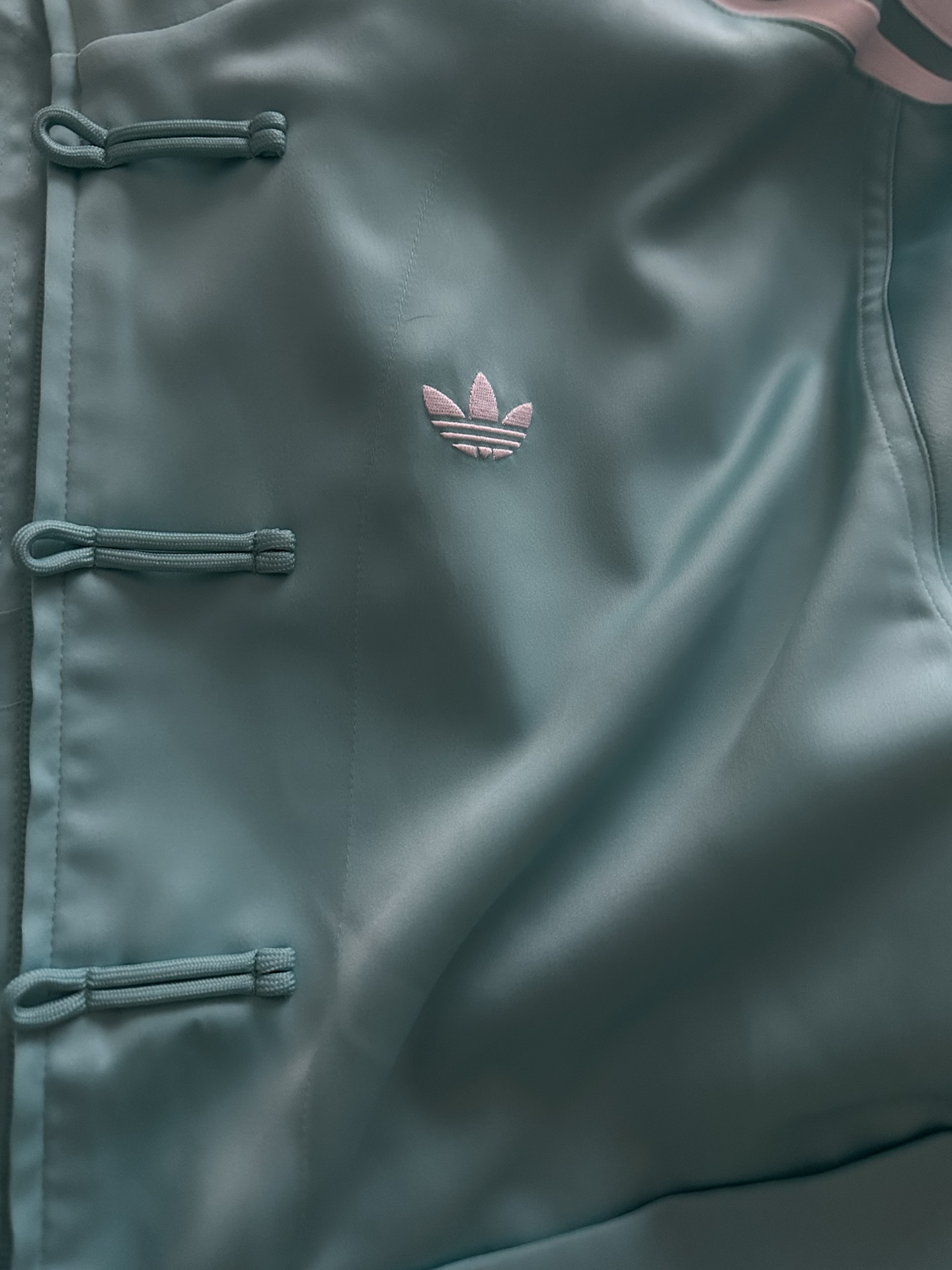 custom review-Adidas Originals SATIN TRACK TOP Куртки Пальто Унисекс Мятно-зеленый