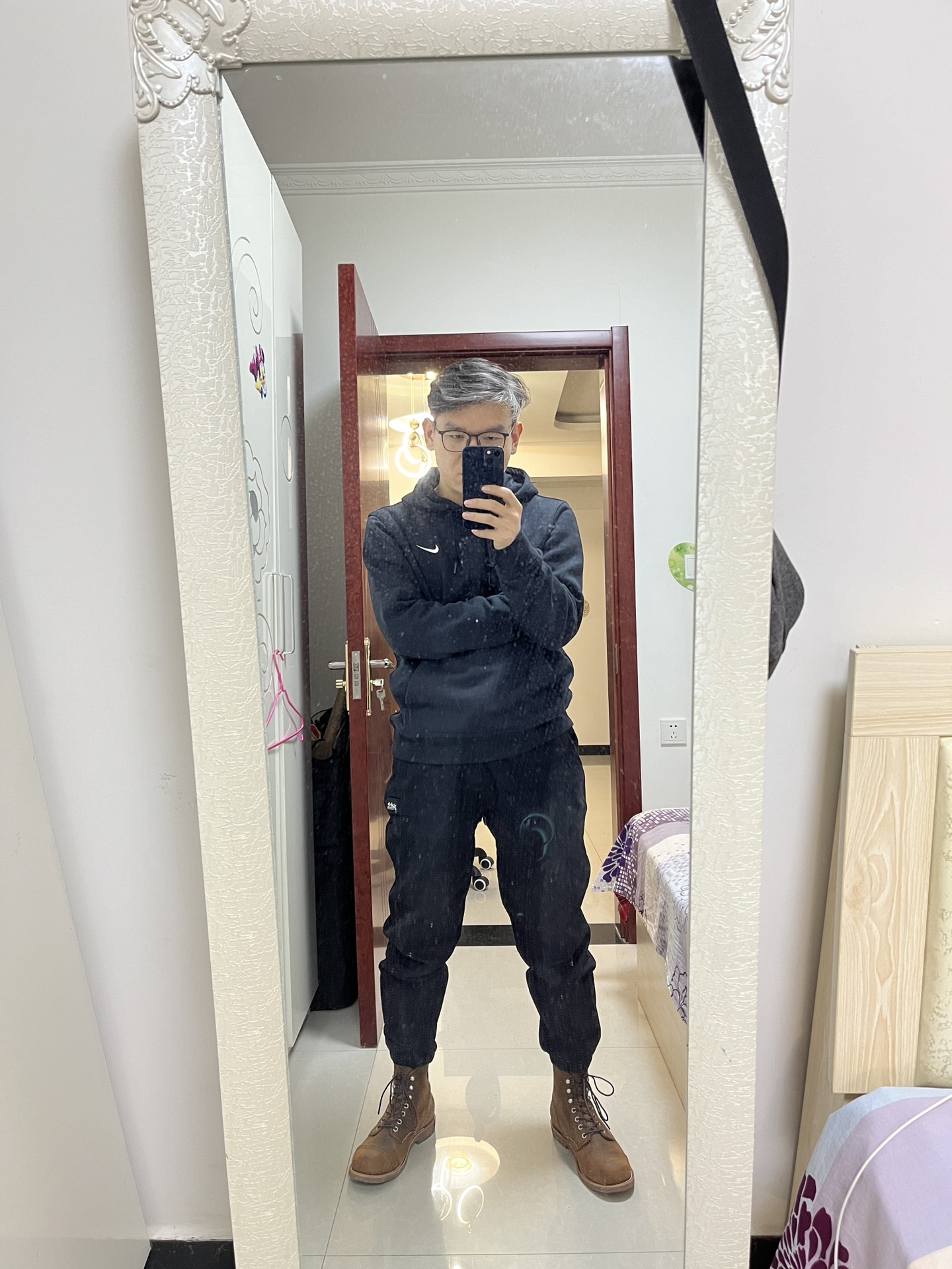 custom review-Nike Club Свитшот Мужской Черный Белый