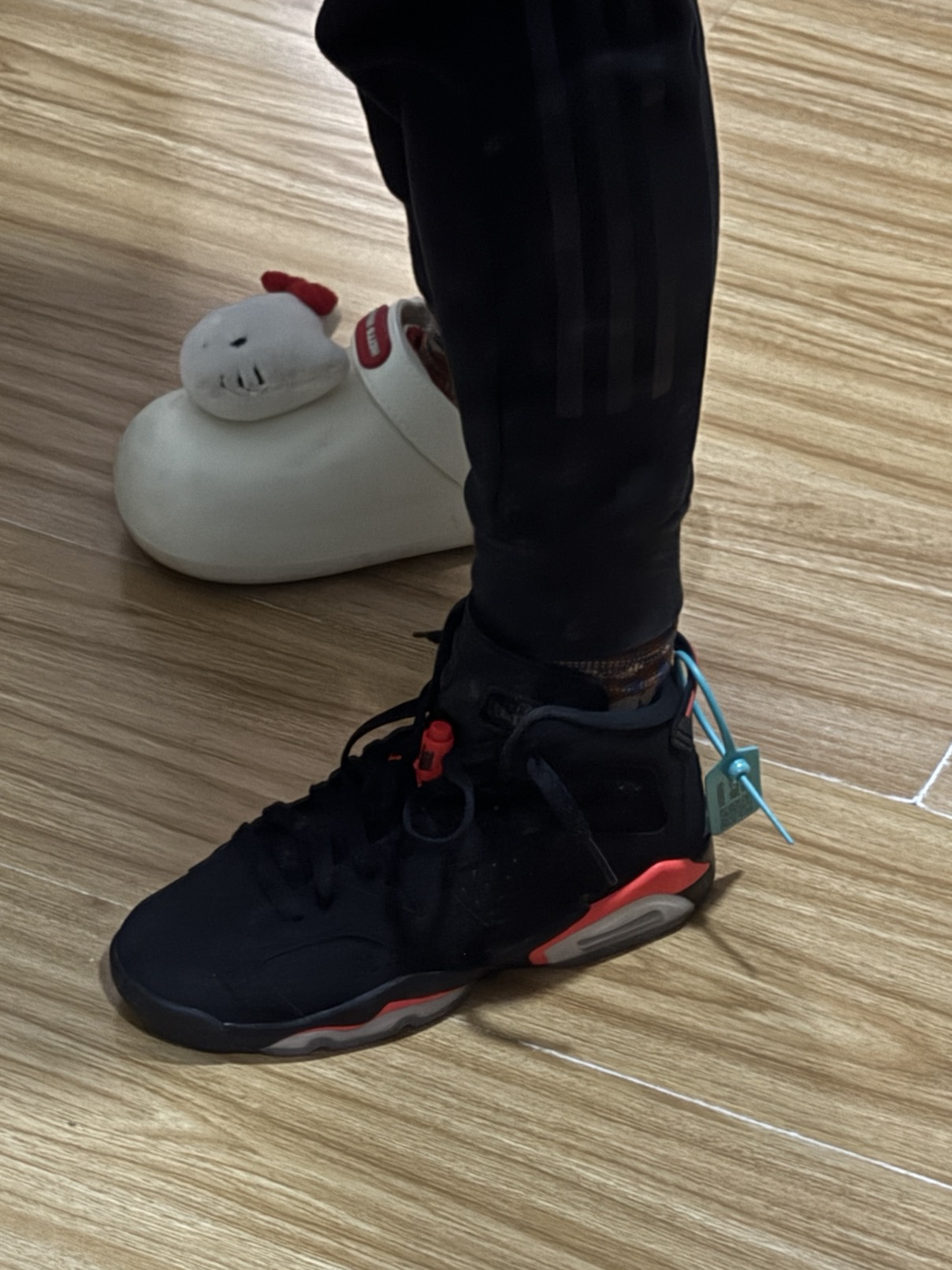 custom review-Jordan 6 Retro Black Infrared 2019 GS