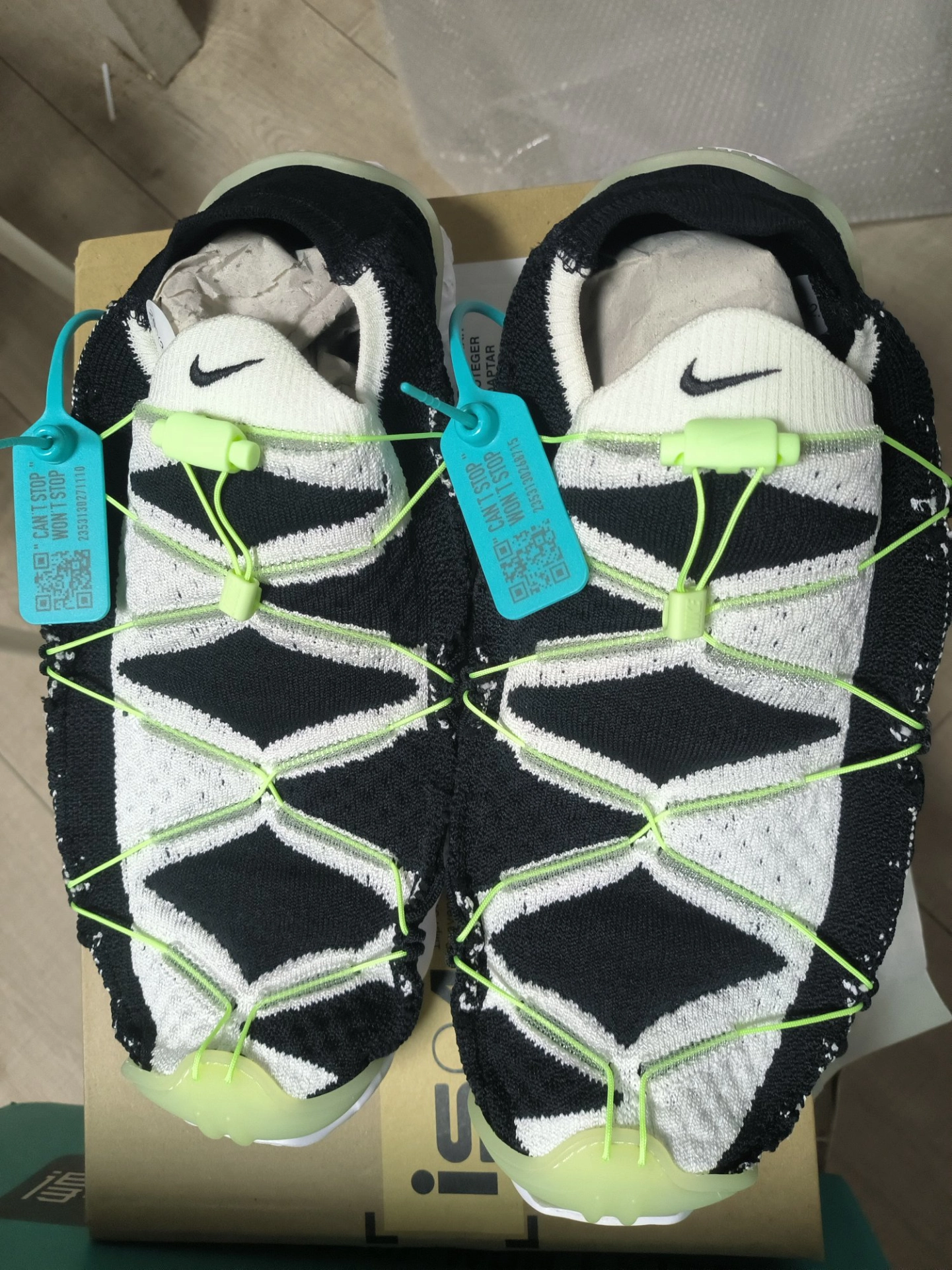 custom review-Nike ISPA Mindbody Shock Absorbers Нижняя юбка Резистентный Низ Топ Кэжуал Унисекс Черно-белая панда