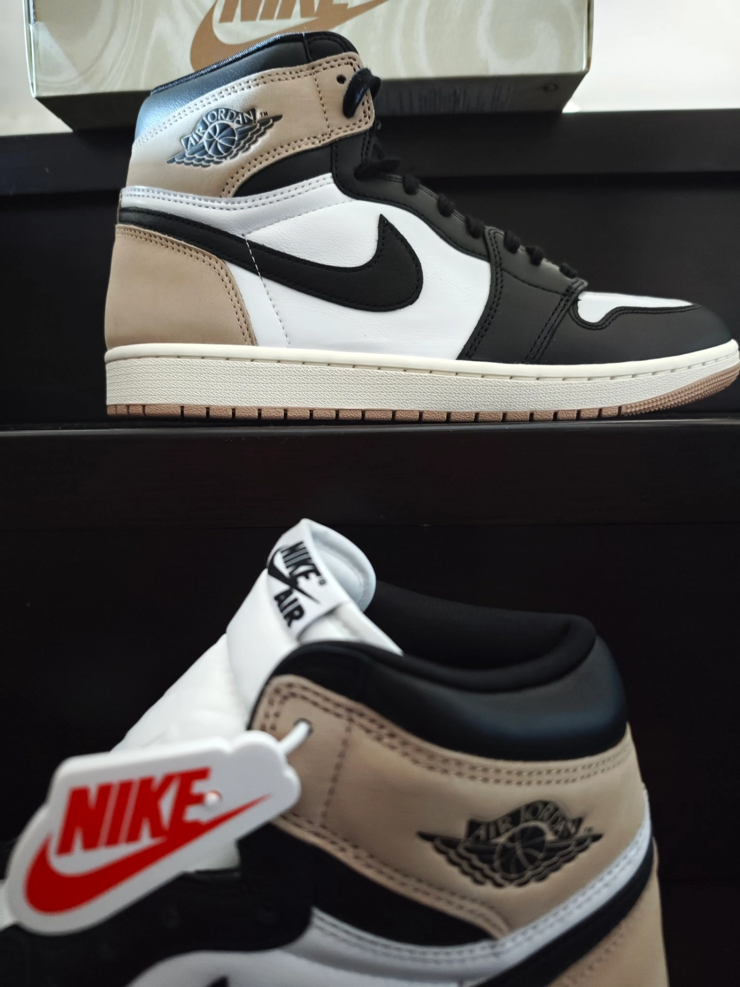 custom review-Air Jordan 1 High OG WMNS "Latte"
