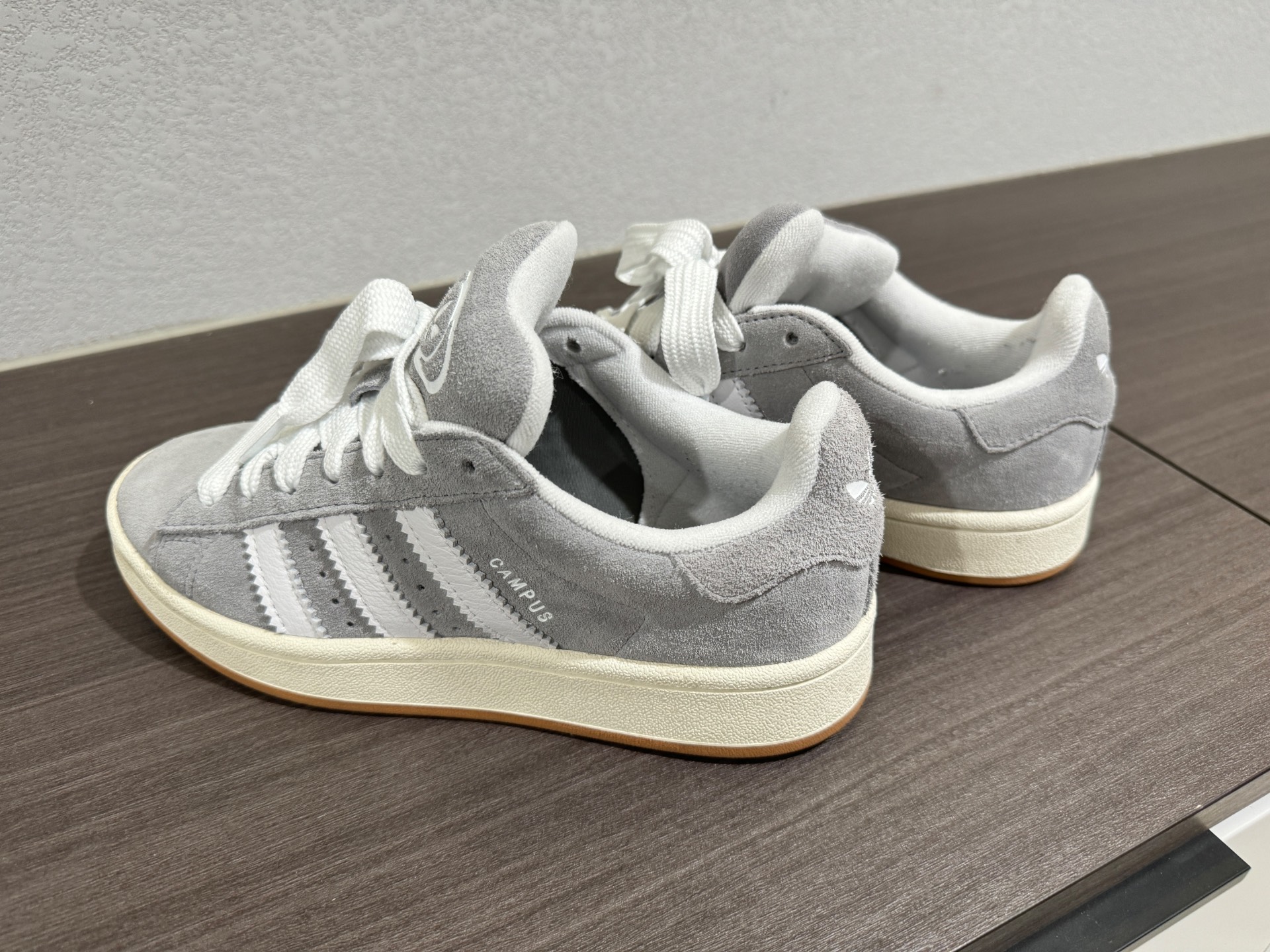 custom review-Adidas Originals CAMPUS 00s Low Топ Скейтборд Кроссовки Унисекс Серый Белый