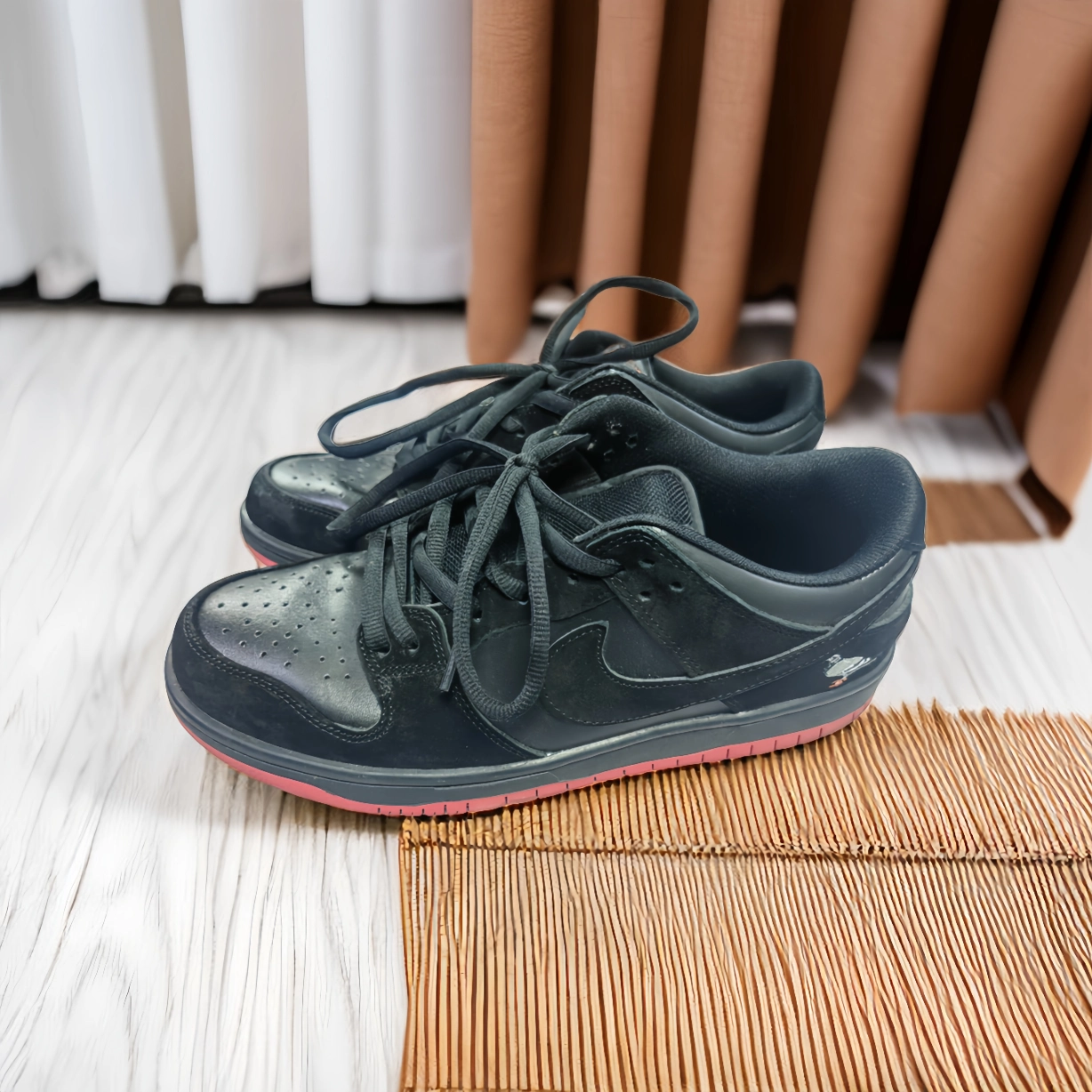 dunk low 黑鸽子