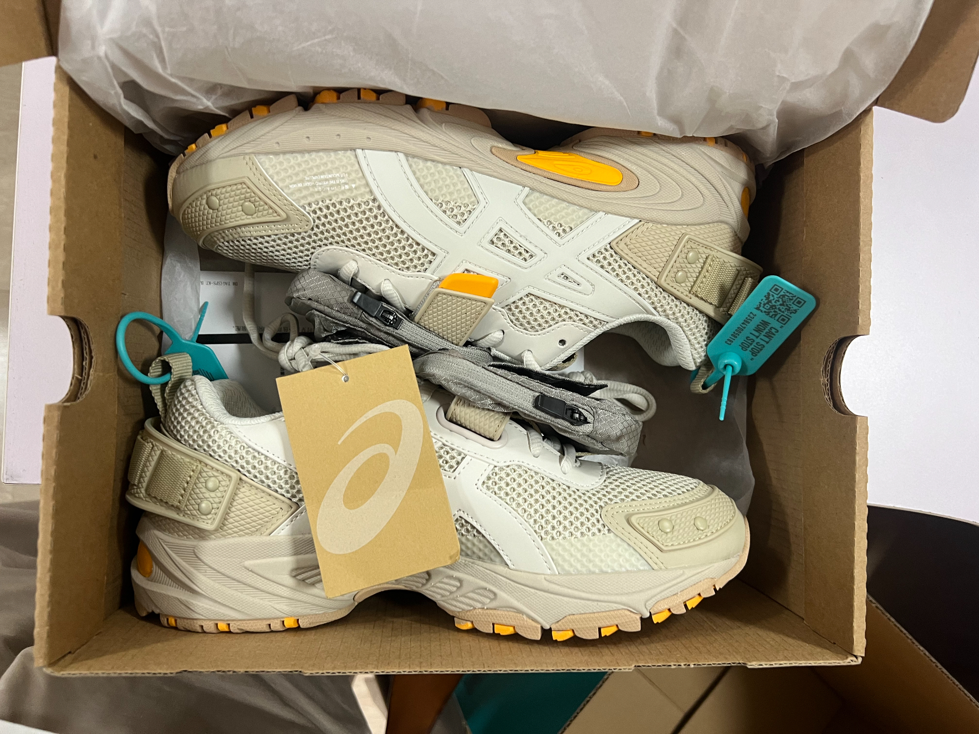 custom review-Asics Gel Kahana TR V3 Low Топ Casual Унисекс Белый Коричневый