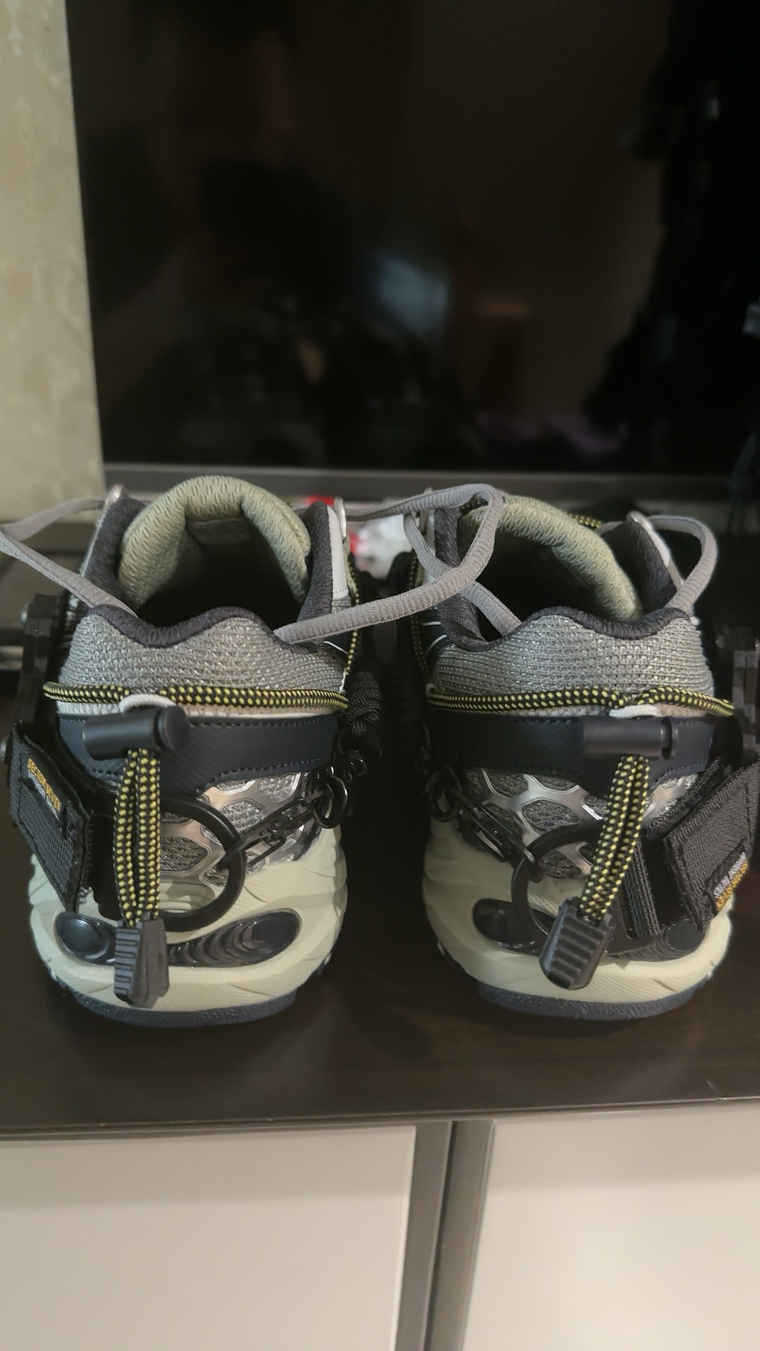 custom review-Asics Gel Kahana TR V2 Текстиль Кожа Низкий Верх Повседневная Обувь Унисекс Шалфейно-Зеленый