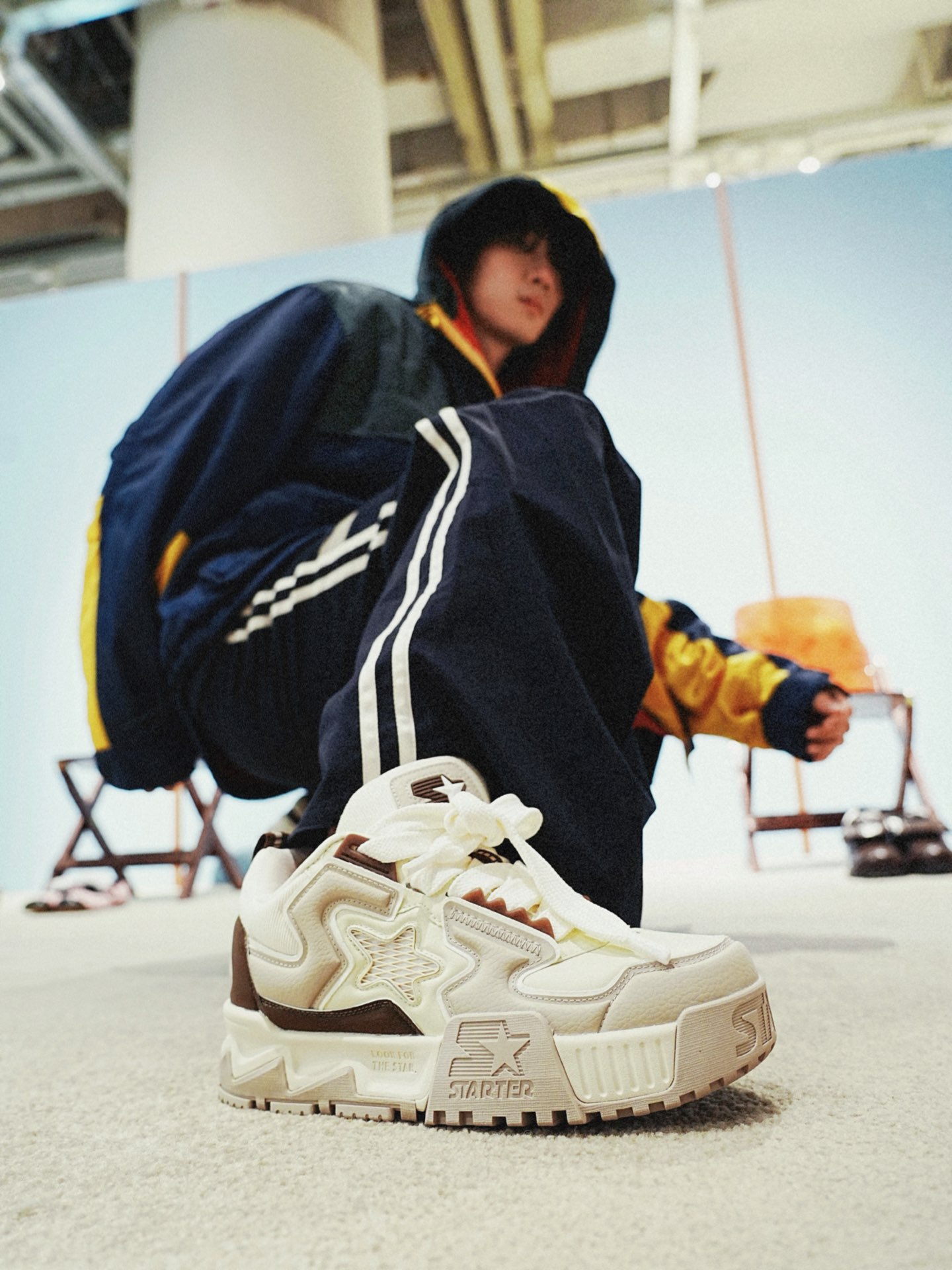 90年代撞色复古📘🪑🕰️vintage boy运动版