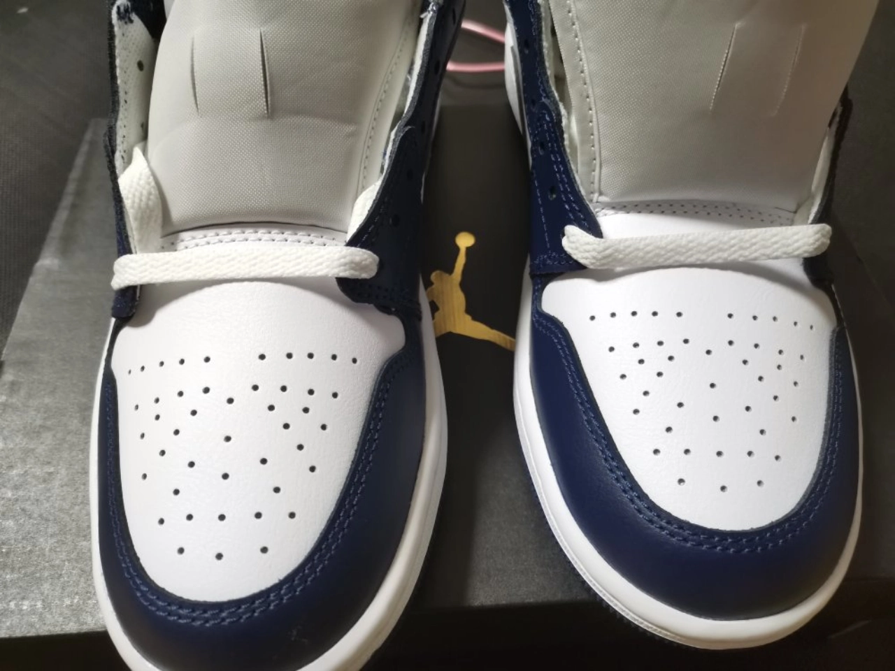 custom review-JORDAN 1 Low Wolf Grey Midnight Navy