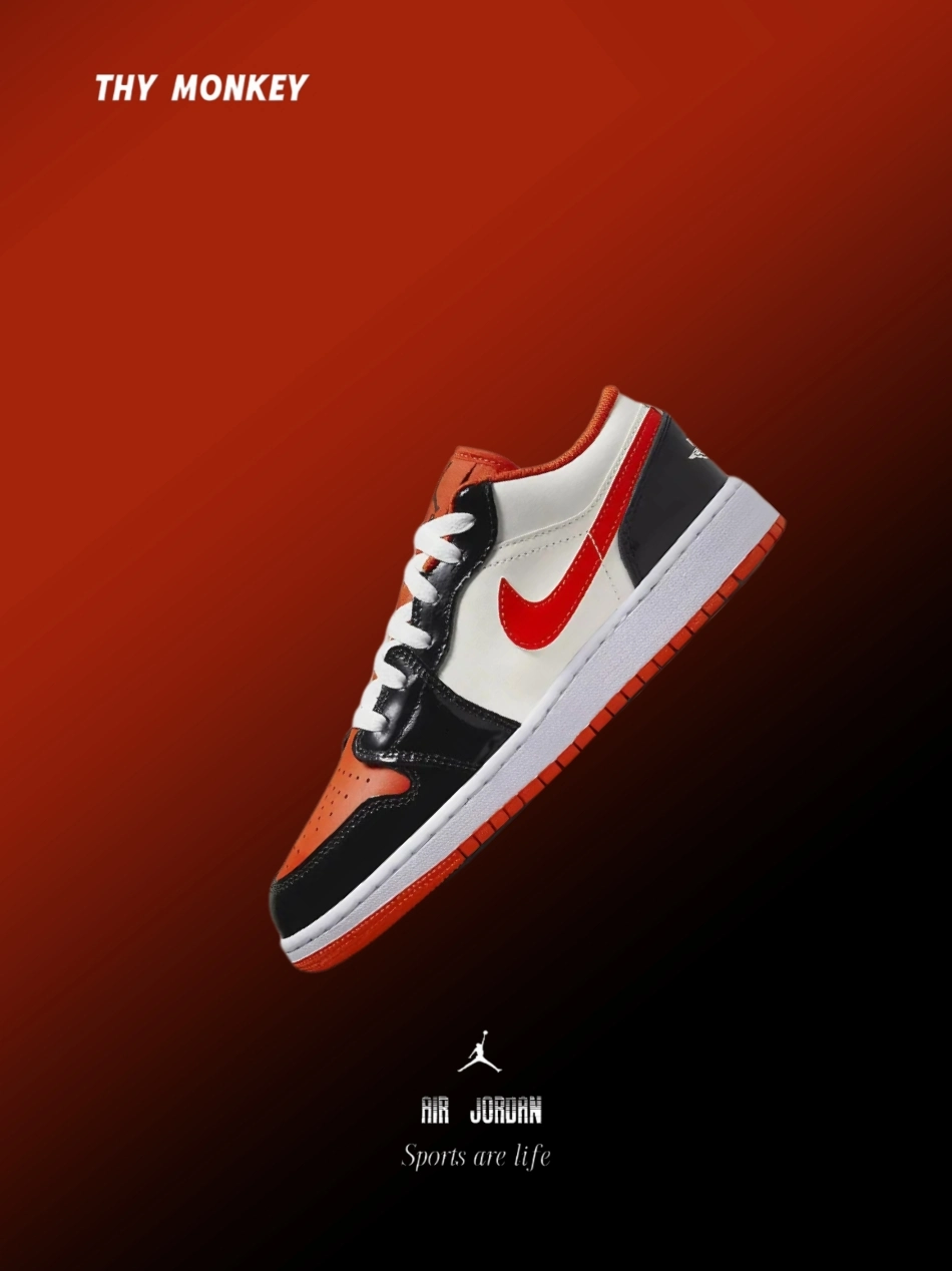 实物更好看的aj1!黑橙万圣节