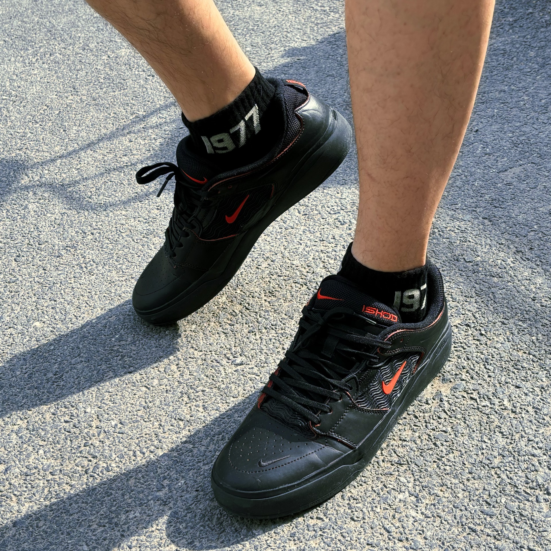 custom review-Nike SB Ishod Low Топ Скейтборд Кроссовки Унисекс Черный