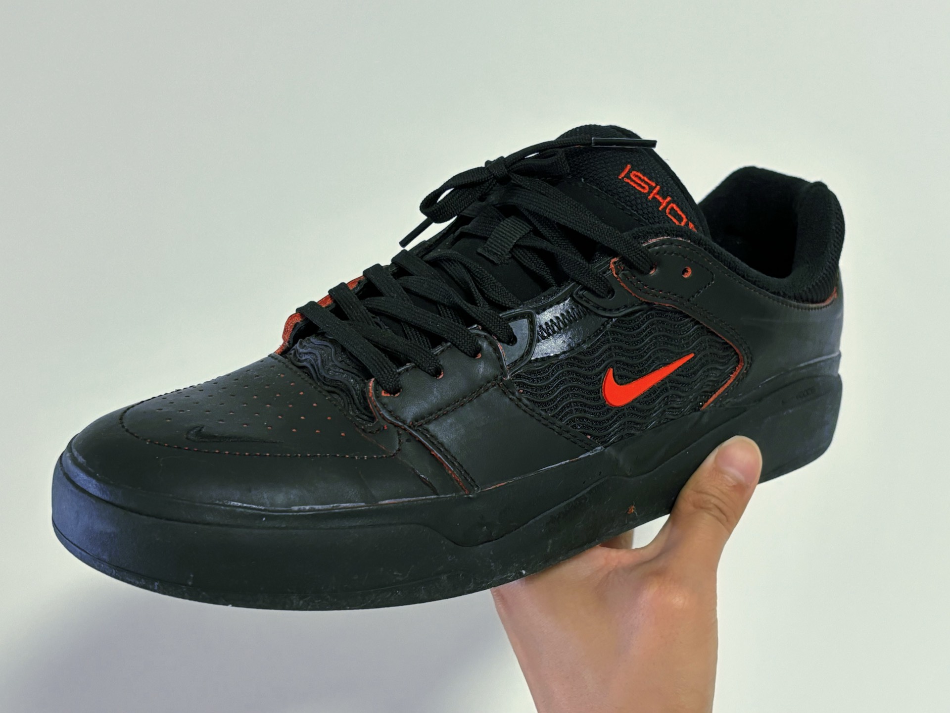 custom review-Nike SB Ishod Low Топ Скейтборд Кроссовки Унисекс Черный