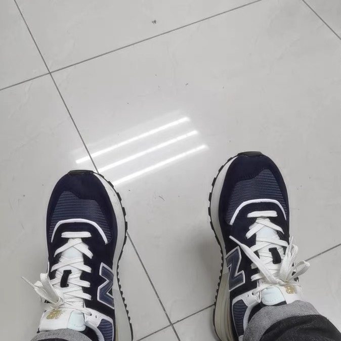 custom review-New Balance NB 574 Амортизация Устойчивость к истиранию Дышащие Низкие Кроссовки для бега Унисекс Синий Белый