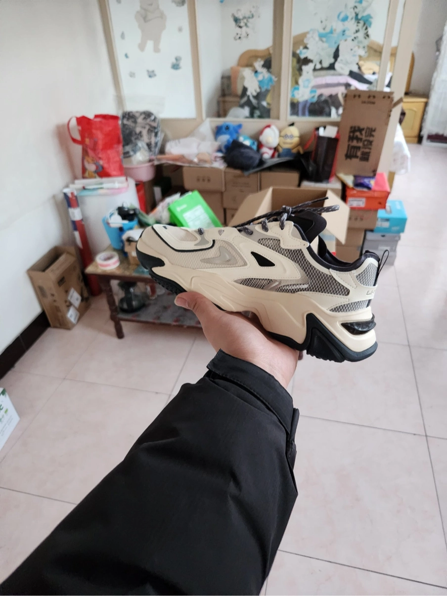 custom review-Li NING CF Tracing Коллекция Qianhangce SS Амортизация Износостойкая Низкая Повседневная Обувь Мужская