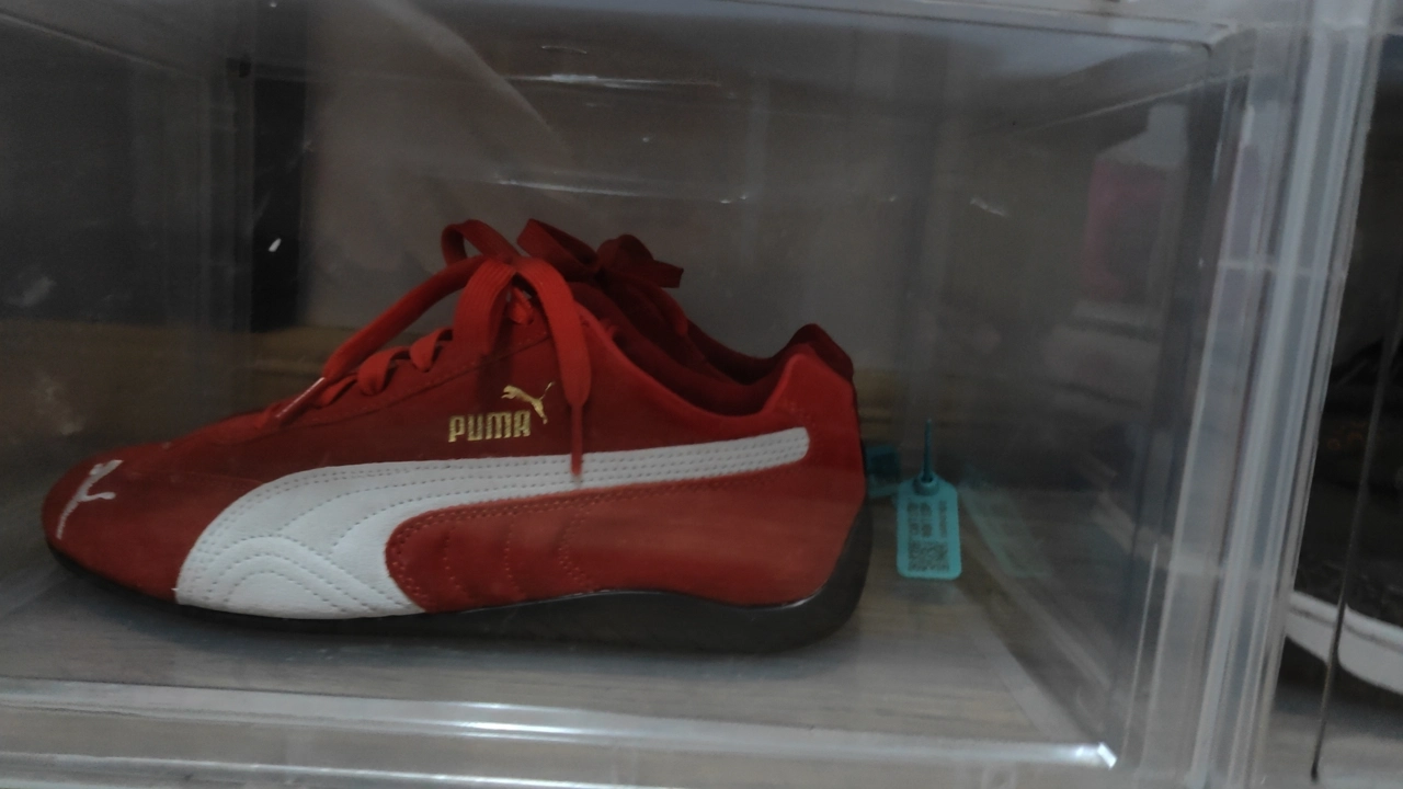 custom review-PUMA Speedcat Go OG Устойчивые к истиранию Низкие Кроссовки для тренировок Унисекс Пламя Красный