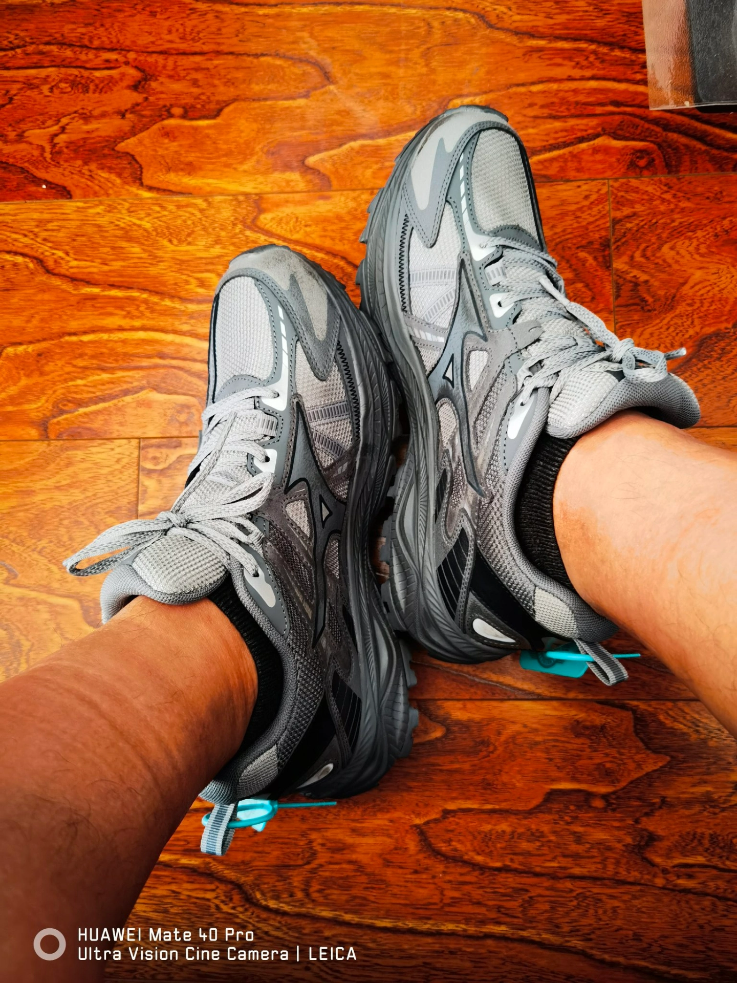 custom review-Mizuno Racer Trail Low Топ Беговые кроссовки Унисекс Серый Черный