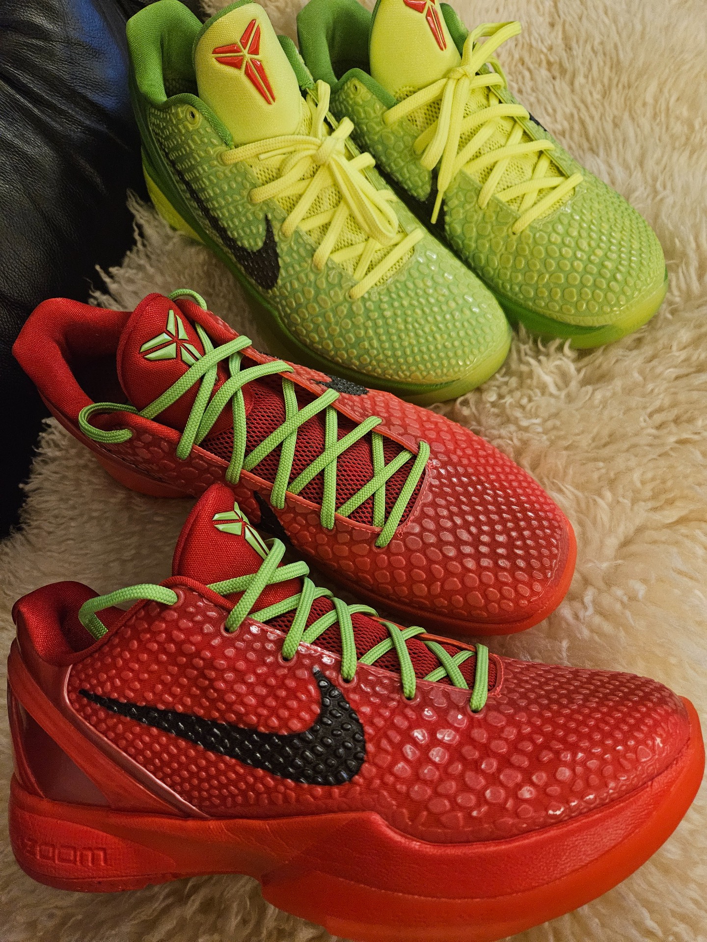 custom review-Nike Zoom Kobe 6 Protro Grinch 2020