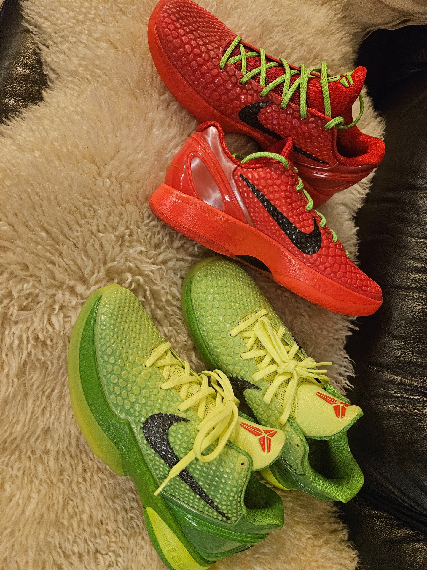 custom review-Nike Zoom Kobe 6 Protro Grinch 2020