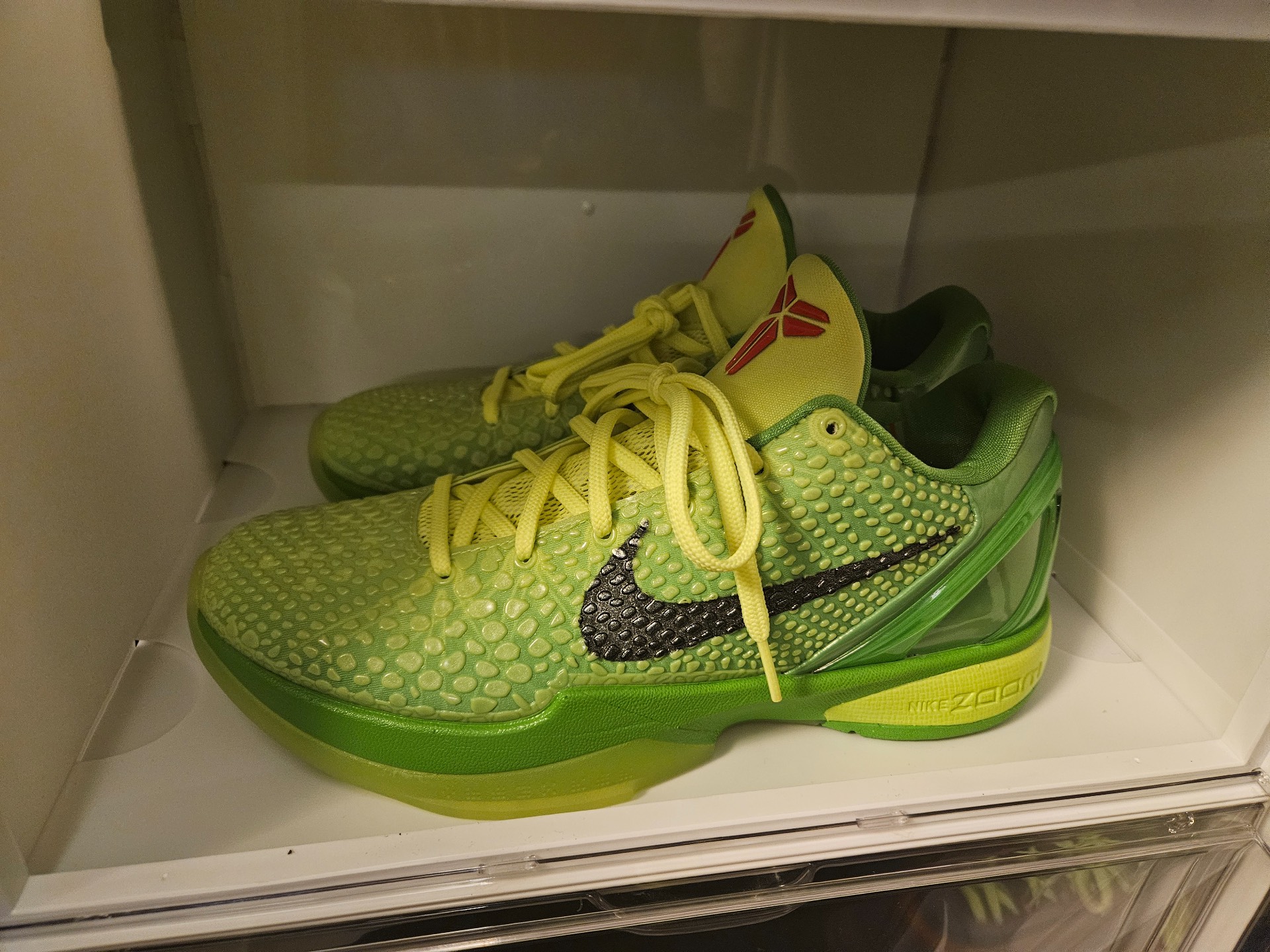 custom review-Nike Zoom Kobe 6 Protro Grinch 2020