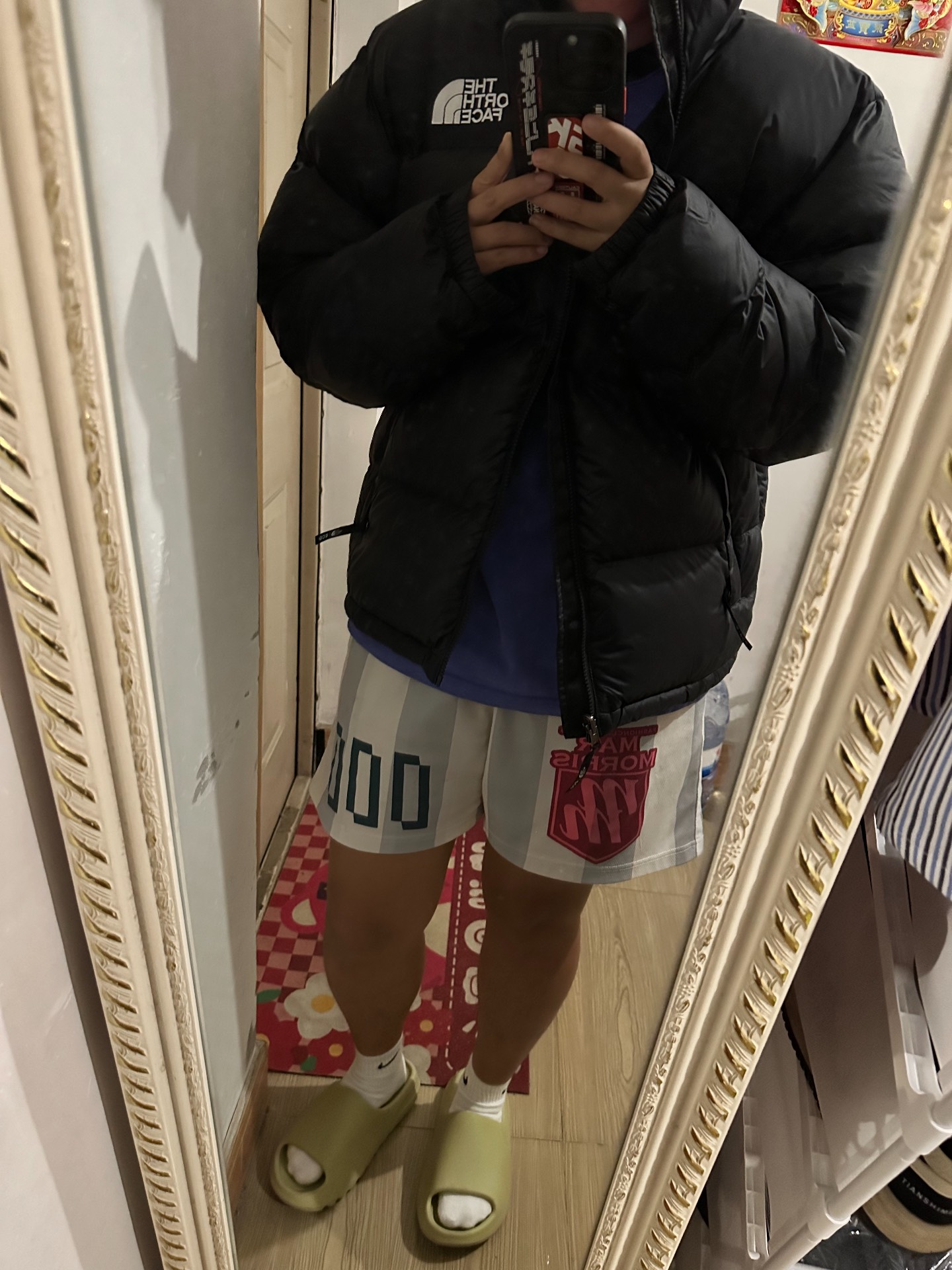 custom review-The North Face 1996 Collection Ретро NUPTSE Куртка Down Jacket Мужская Черная