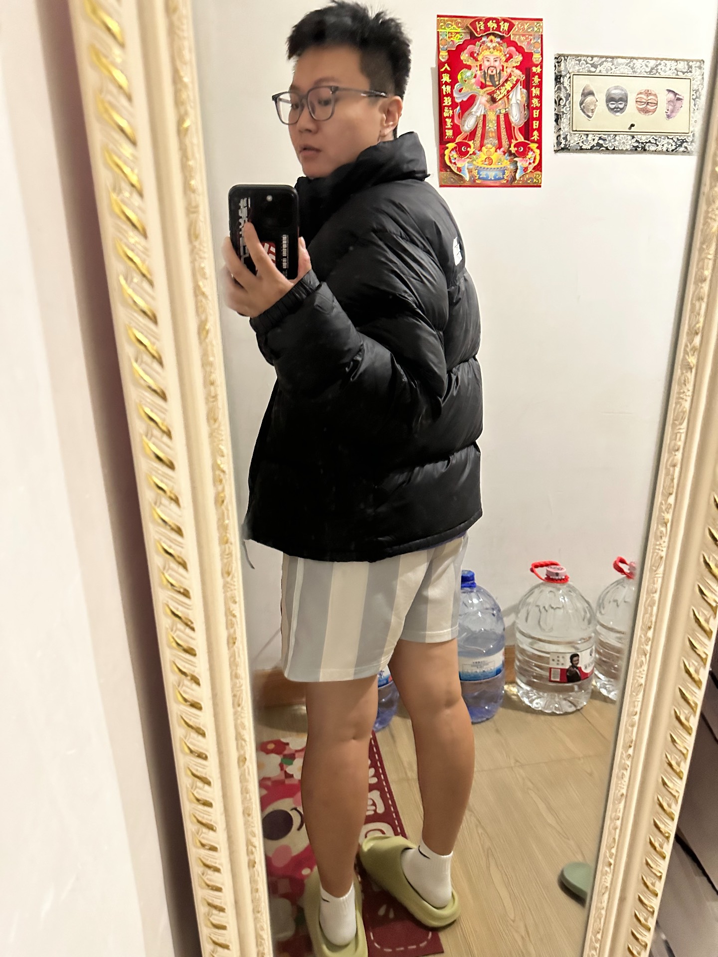 custom review-The North Face 1996 Collection Ретро NUPTSE Куртка Down Jacket Мужская Черная