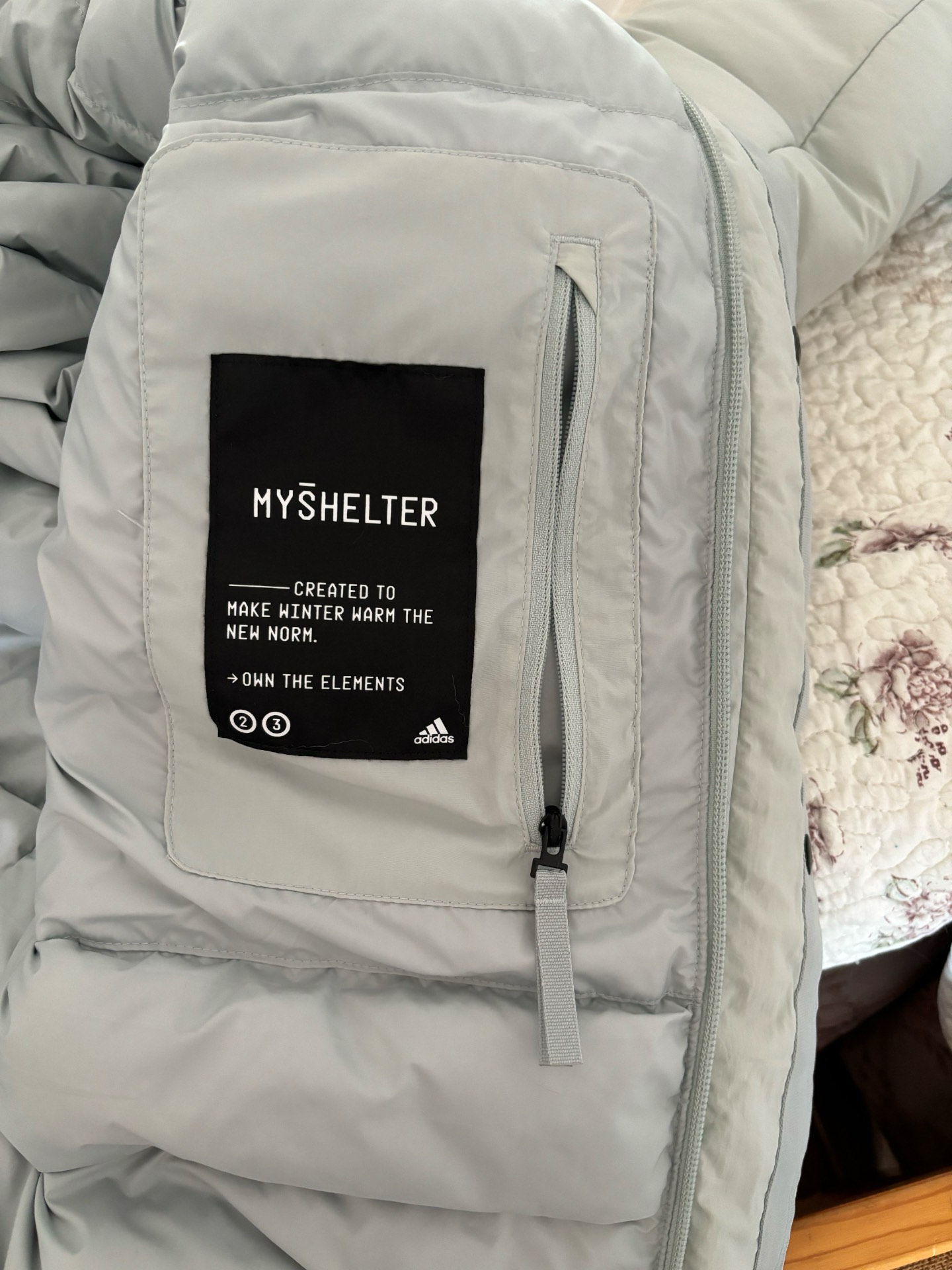 custom review-Adidas MYSHELTER Пуховик Мужской