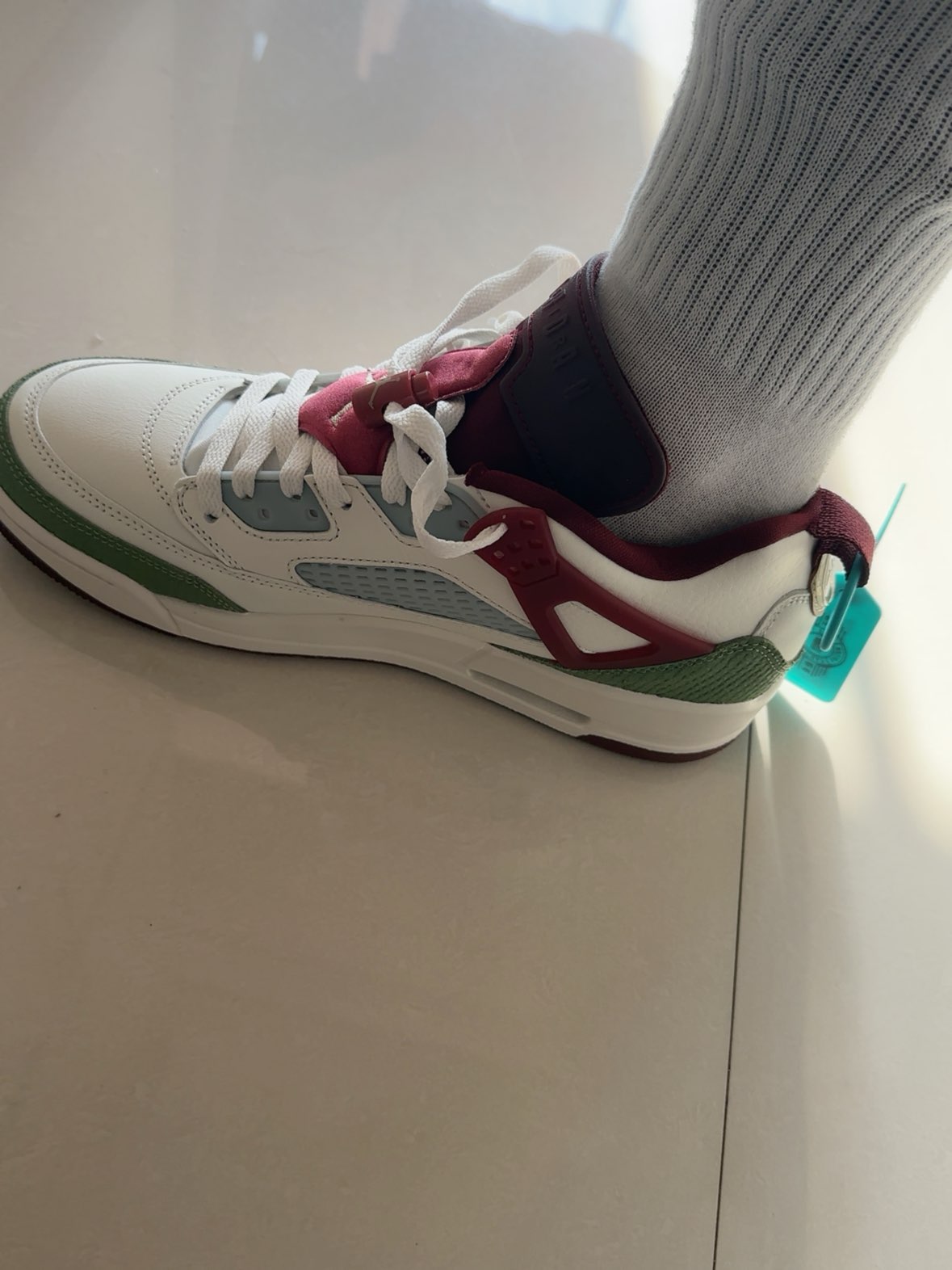 custom review-JORDAN Spizike Винтажные Баскетбольные Кроссовки Низкие Топ Зеленые Мужские