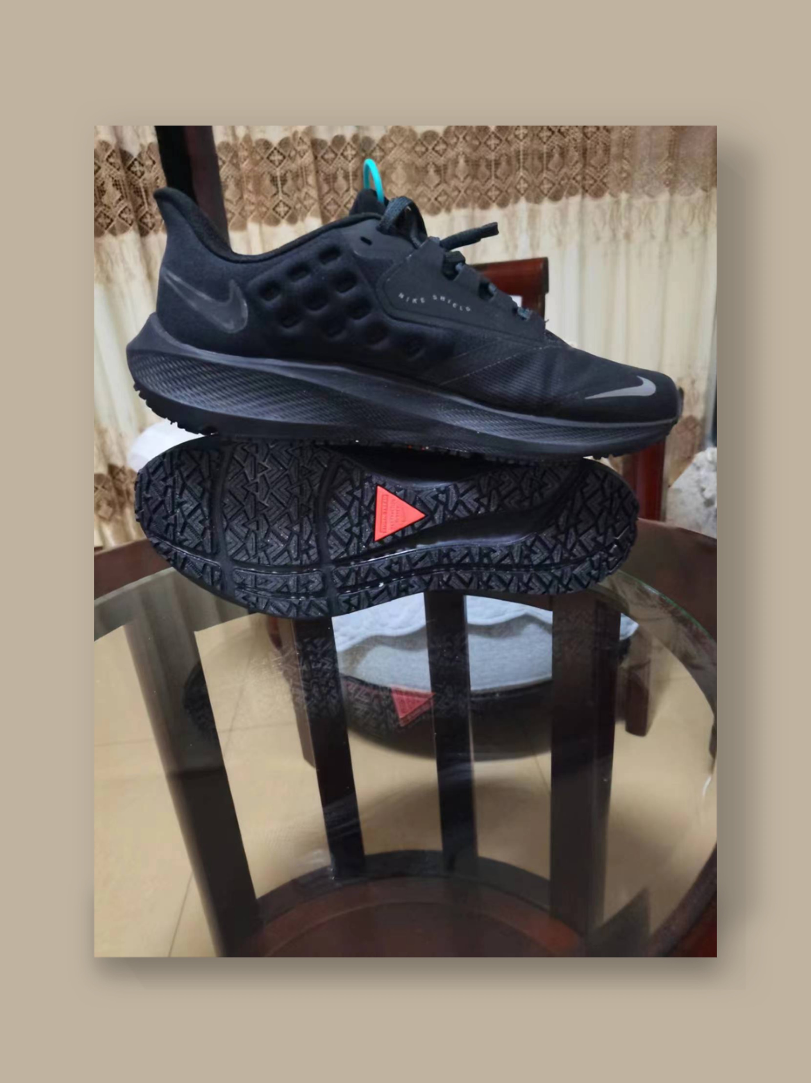 custom review-Nike Air Zoom Pegasus 39 Амортизация Устойчивый к истиранию Дышащий Низкий Топ Повседневные Тренировочные Беговые кроссовки Мужские Черные