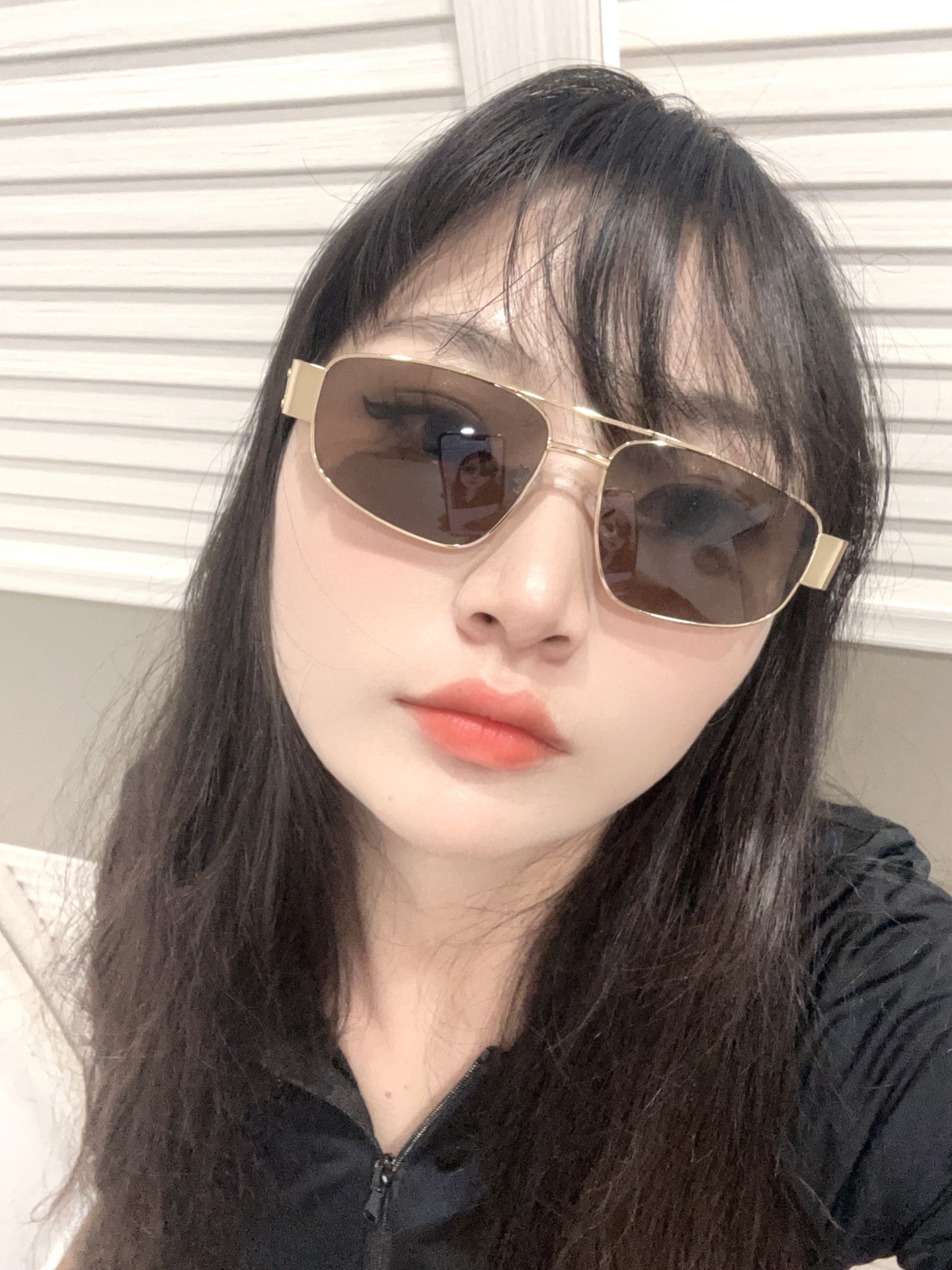 太友好了😂p图都省了#墨镜一戴谁也不爱 #高级感宝藏墨镜c #无墨镜