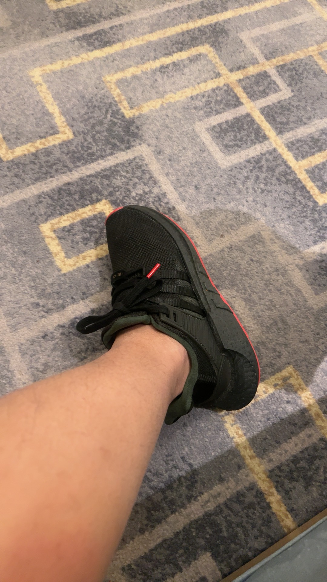 custom review-Adidas Originals EQT Support ADV Slip-resistant Abrasion-resistant Lightweight Low Top Casual Shoes Unisex Black Red Adidas Originals EQT Support ADV Противоскользящий Устойчивый к истиранию Легкий Низкий Топ Повседневная Обувь Унисекс Черный Красный