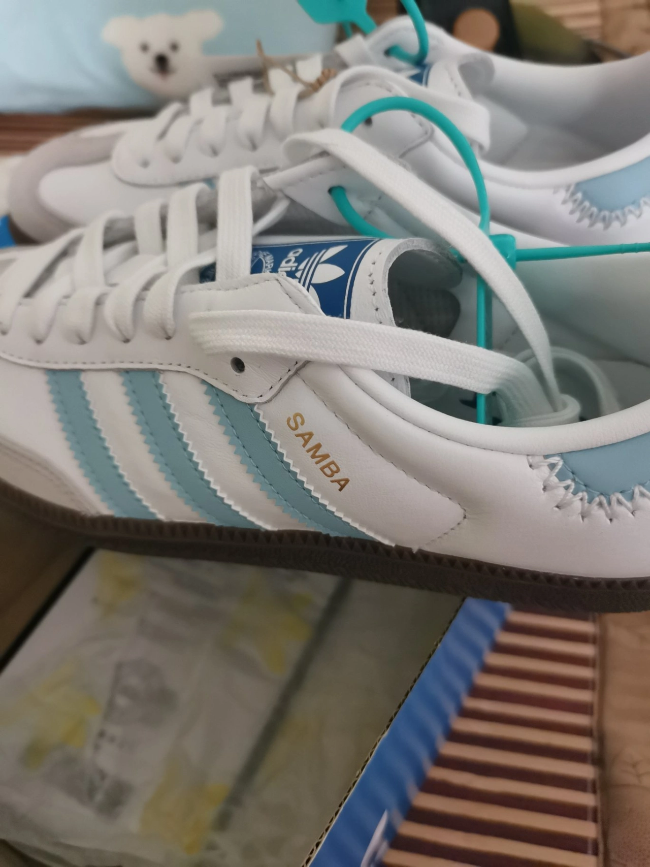 custom review-Adidas Originals SAMBA OG Устойчивые к истиранию низкие скейтборд-кроссовки Мужские Белые