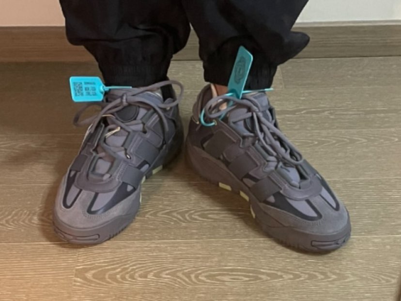 custom review-Adidas Originals Niteball Slip Resistant Abrasion Resistant Низкий Топ Повседневная Обувь Унисекс Серый