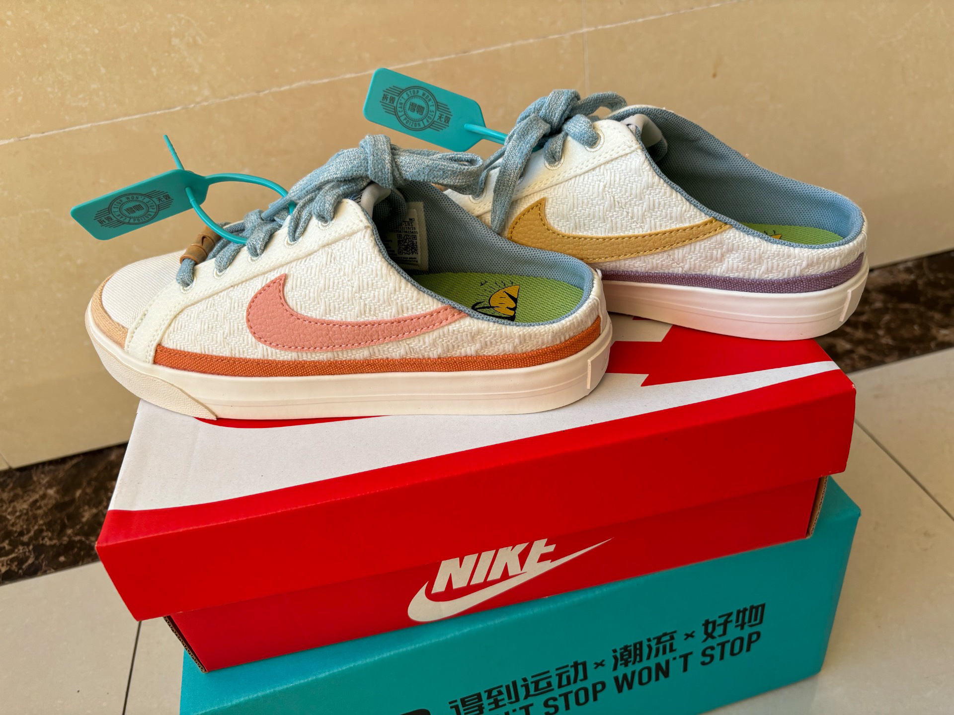 legacy mule 帆布鞋 一脚蹬 适合夏天
建议拍大一号更舒服
#耐克nike